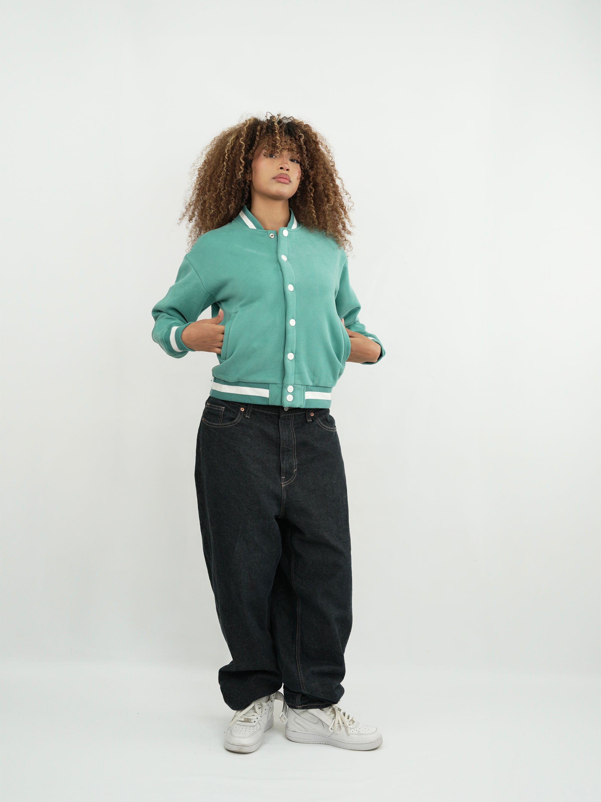 BEISBOLERA MUJER FMSA008 VERDE