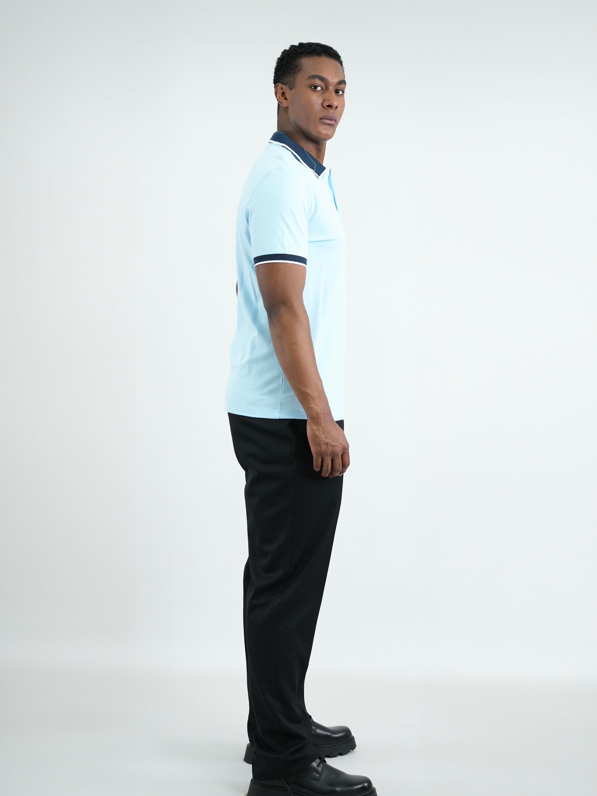 CAMISA HOMBRE CAP004 AZUL