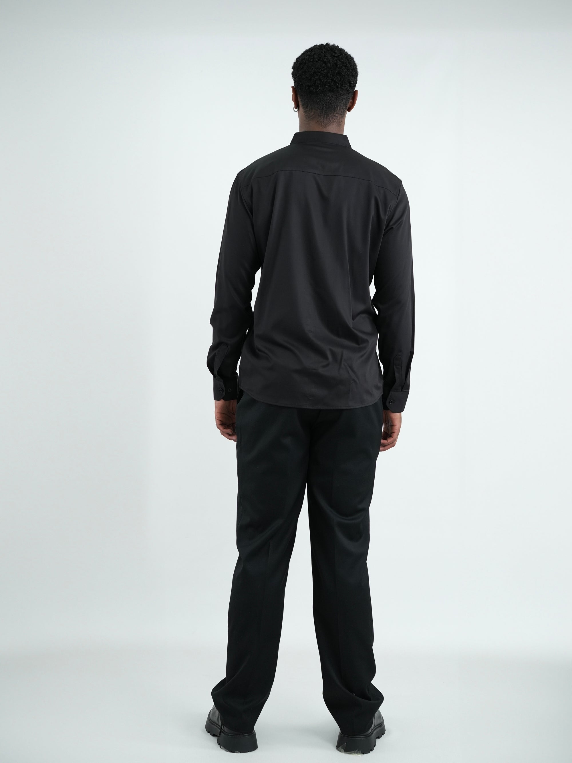 CAMISA HOMBRE FVR005 NEGRO