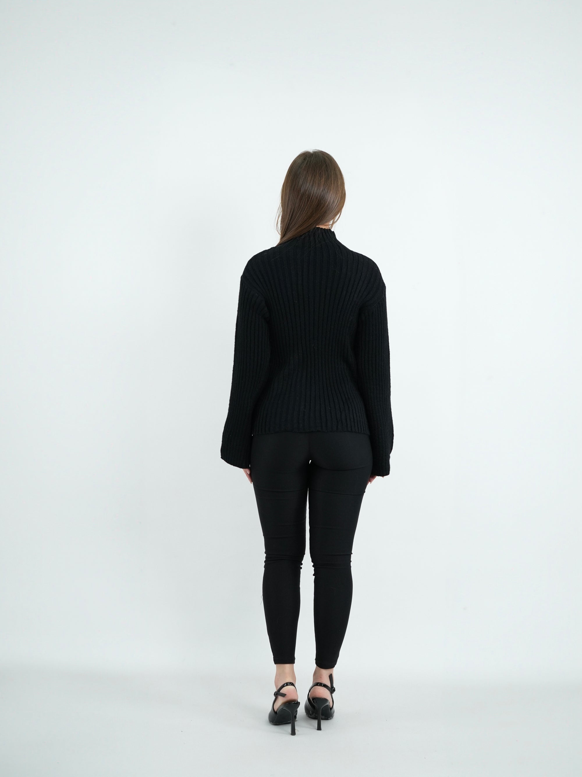 SUÉTER MUJER  MSA197 NEGRO