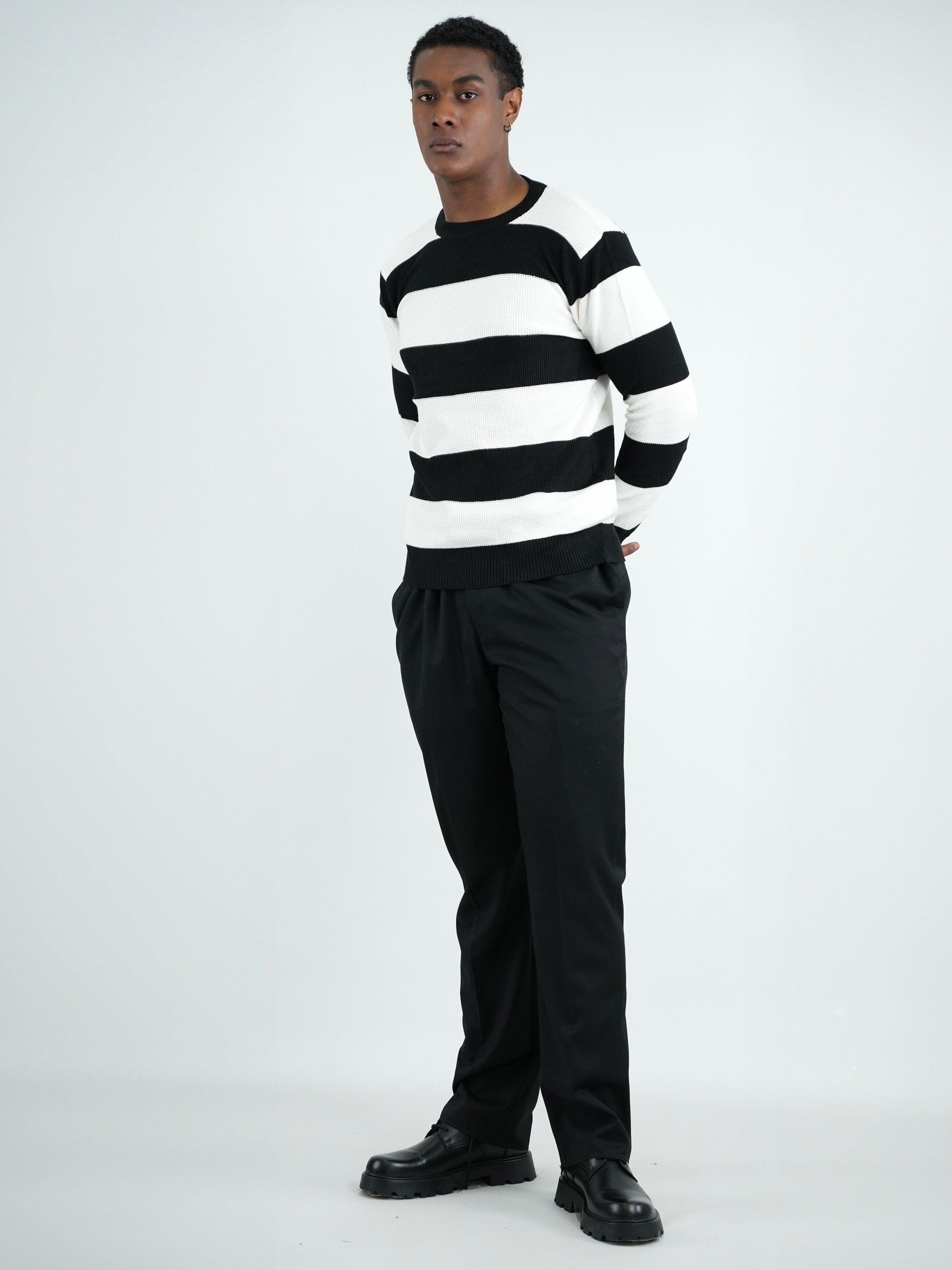 SACO HOMBRE HISA009 NEGRO