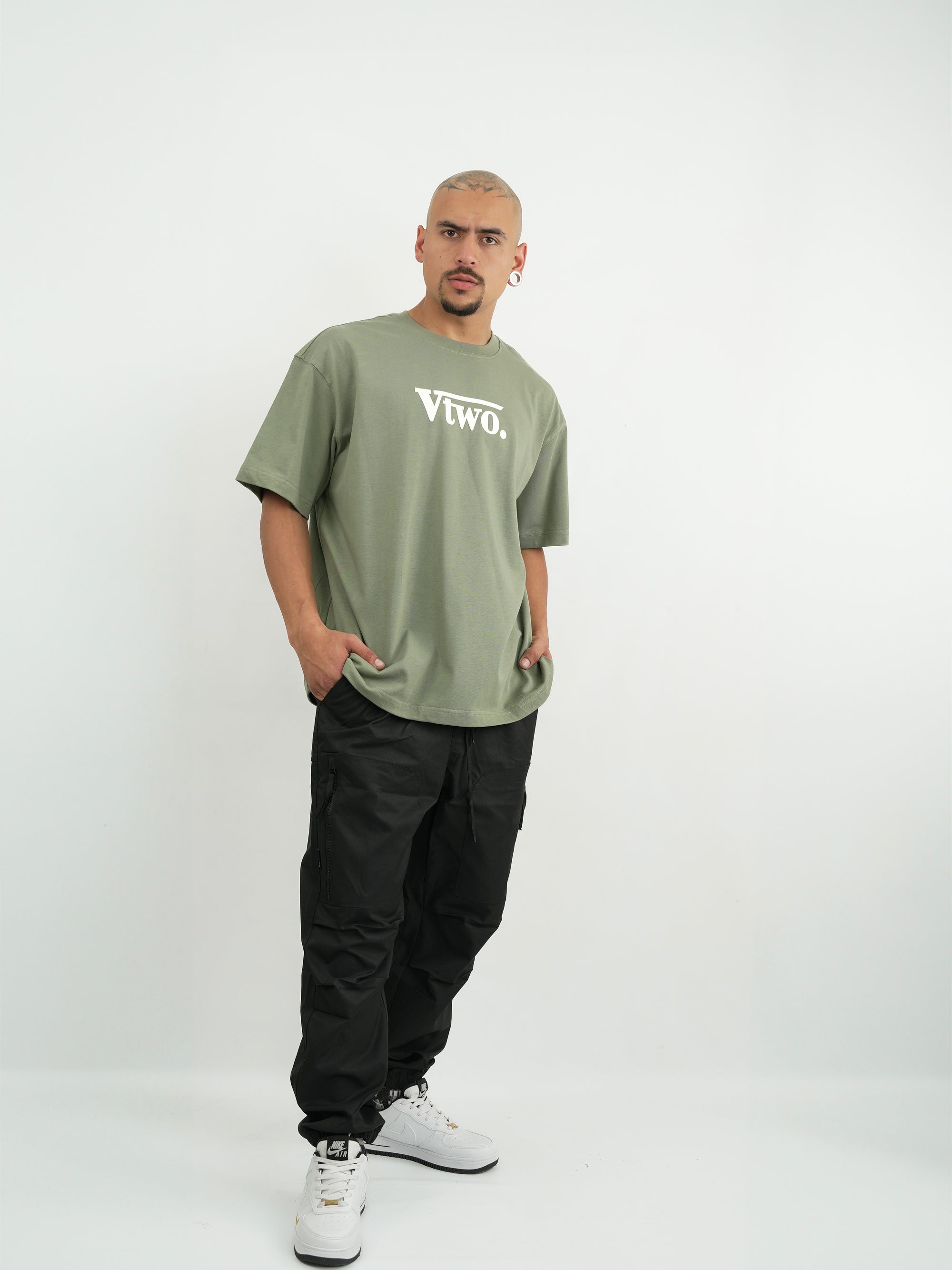 CAMISETA HOMBRE FCA010 VERDE
