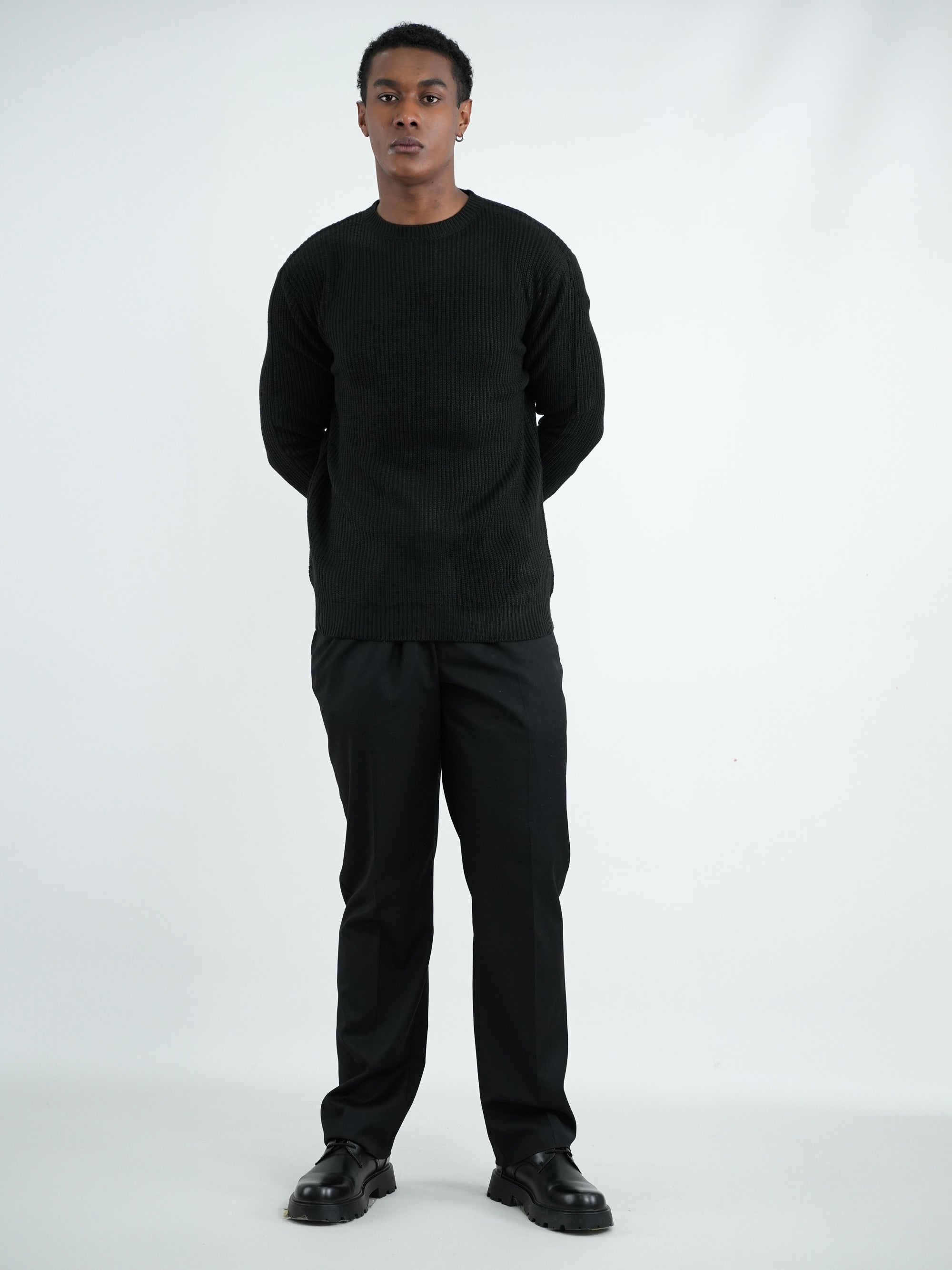 SACO HOMBRE HISA007 NEGRO