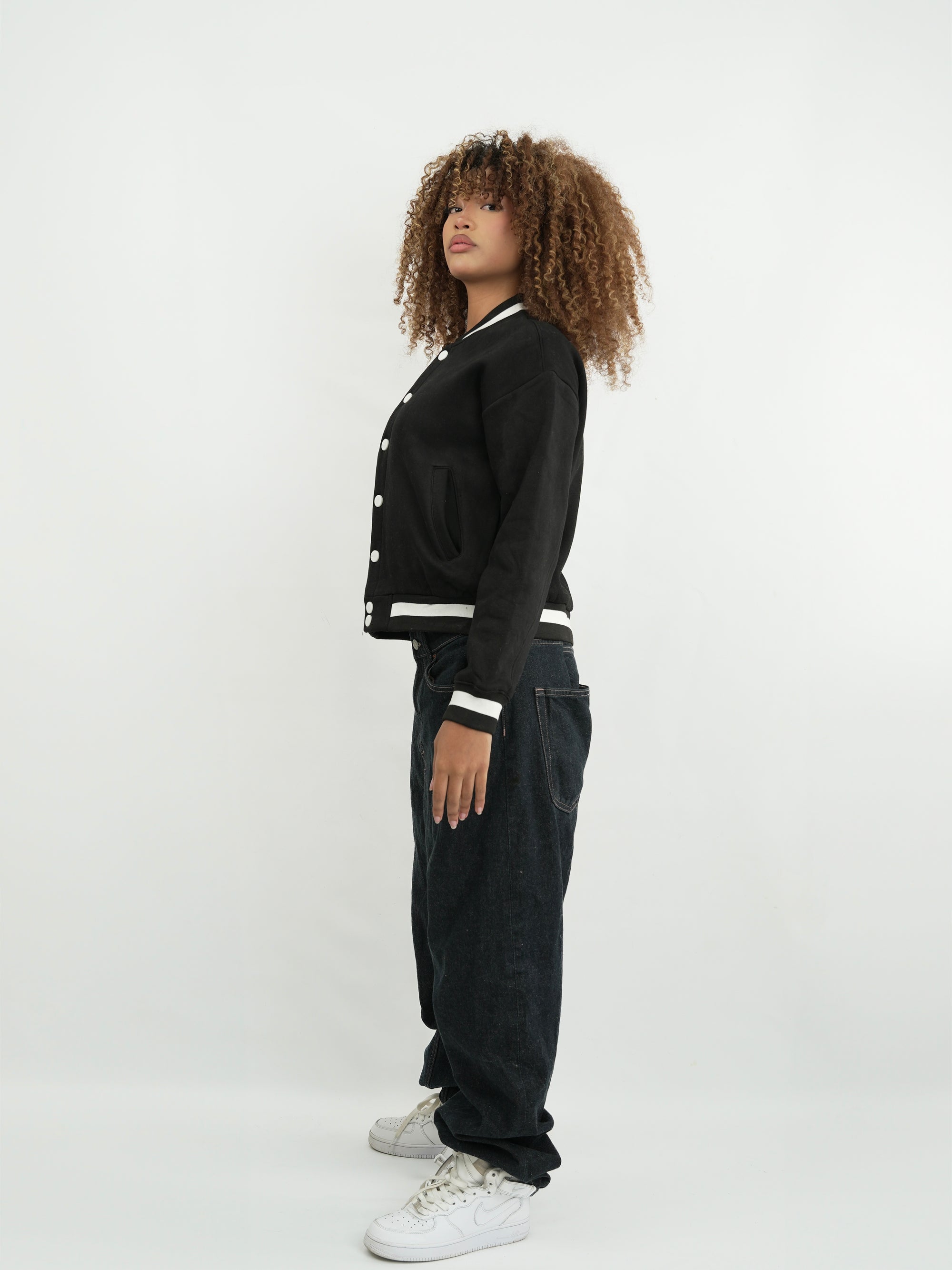 BEISBOLERA MUJER FMSA008 NEGRO