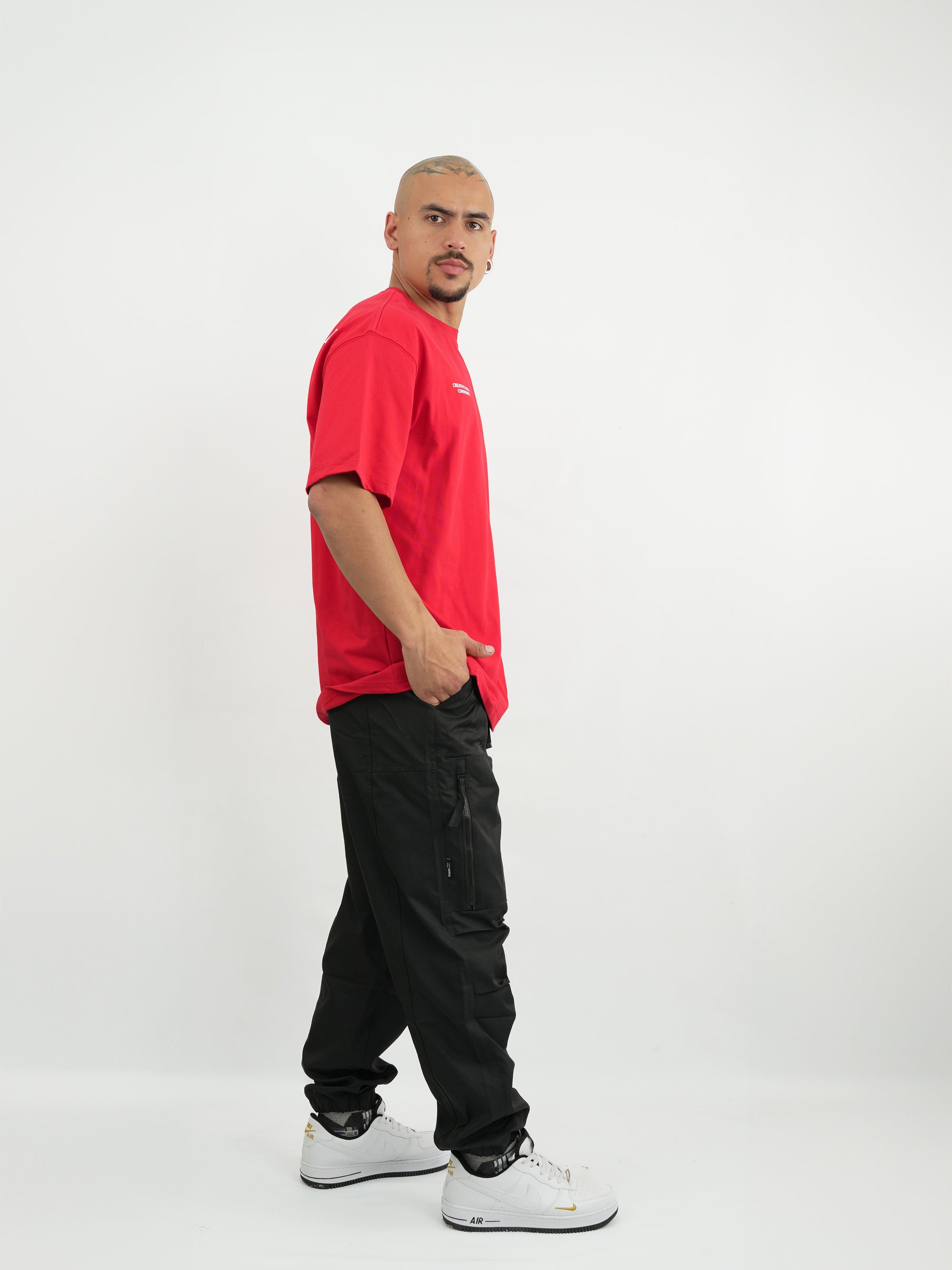 CAMISETA HOMBRE FCA015 ROJO