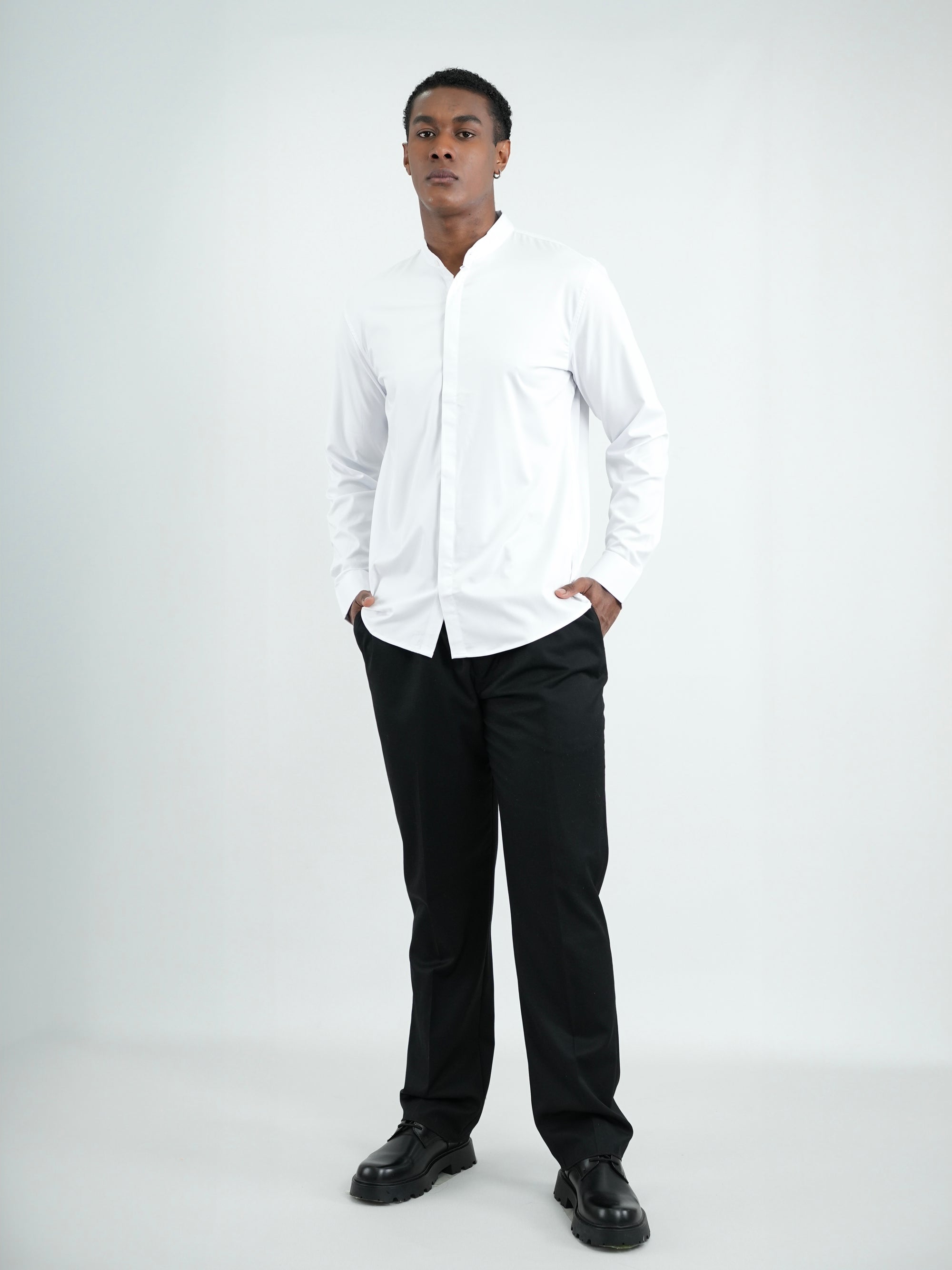 CAMISA HOMBRE FVR005 BLANCO