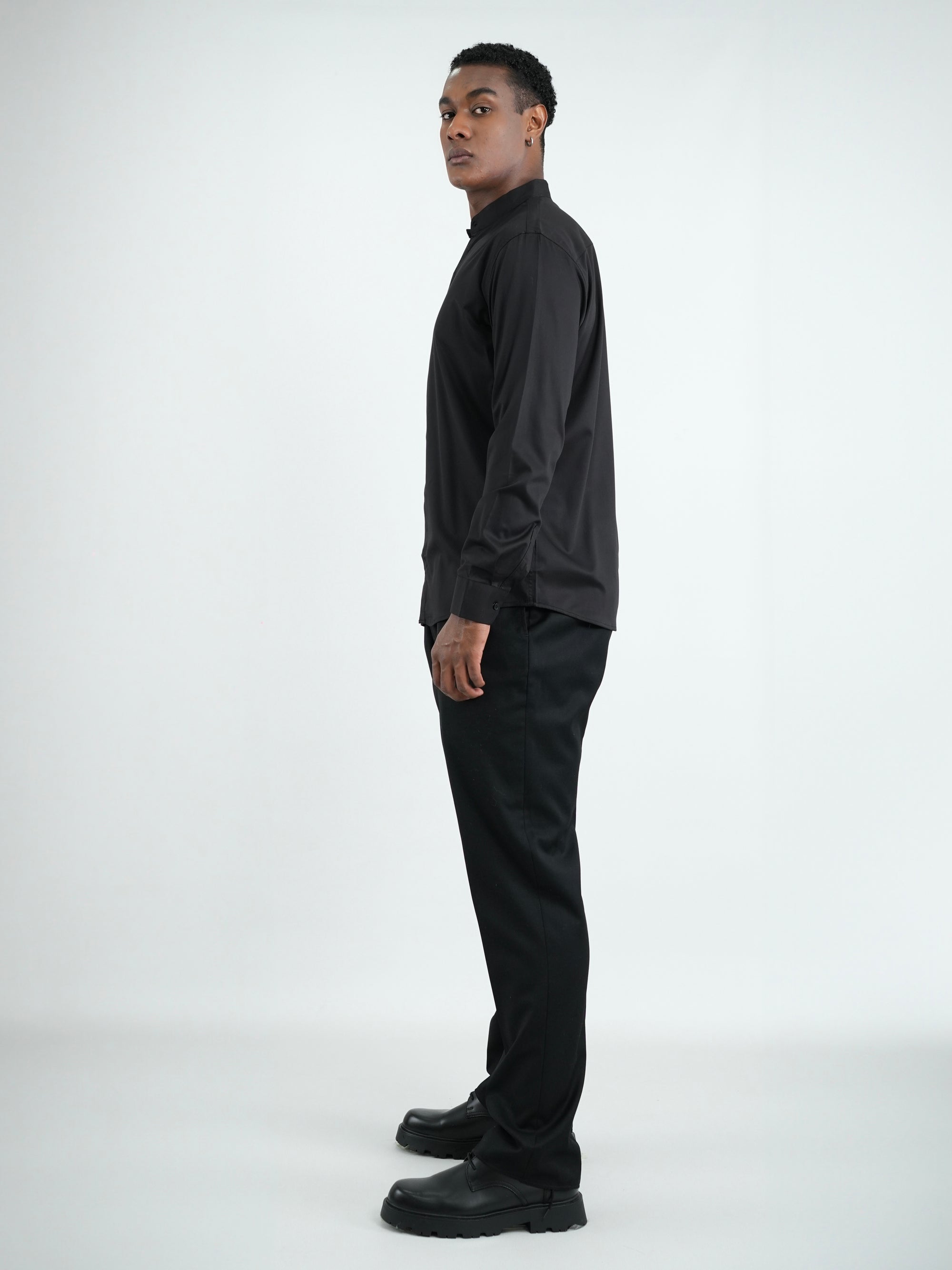 CAMISA HOMBRE FVR005 NEGRO