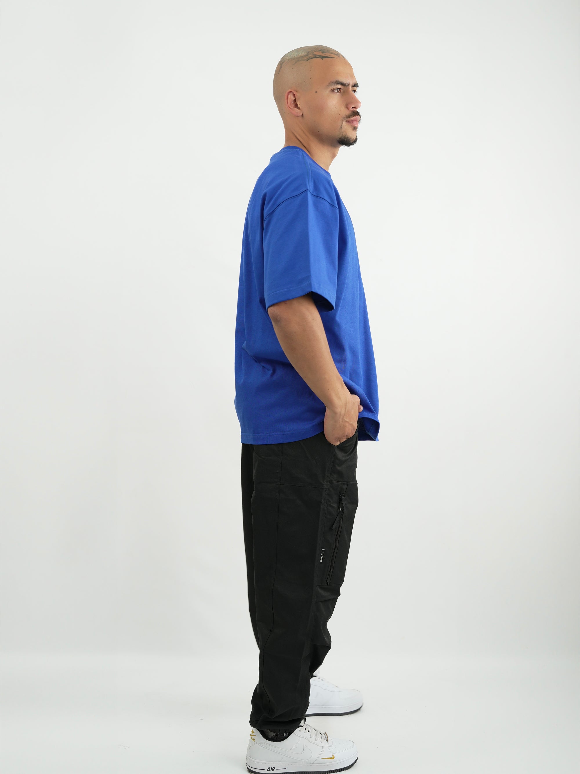 CAMISETA HOMBRE FCA010 AZUL