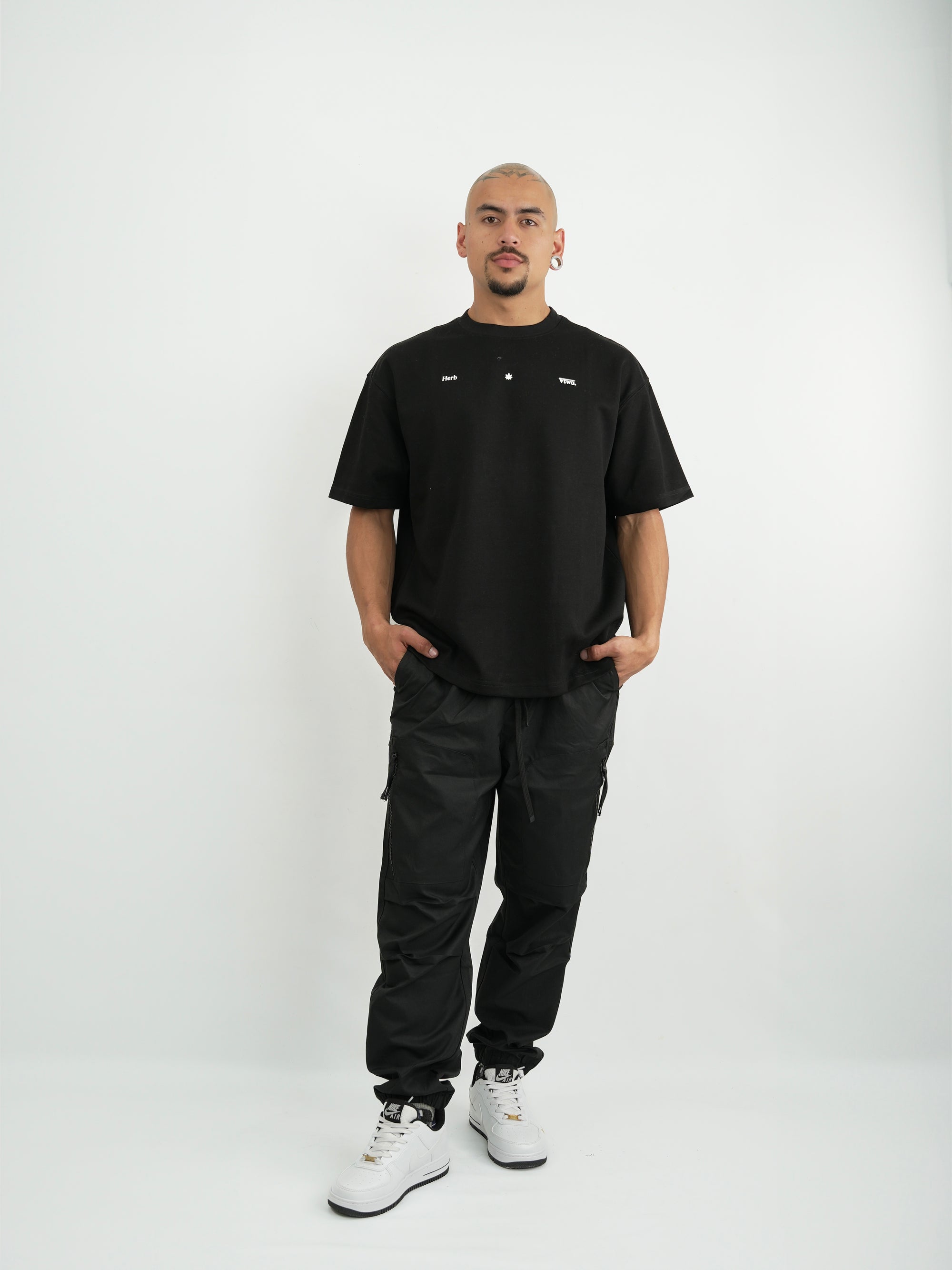 CAMISETA HOMBRE FCA002 NEGRO