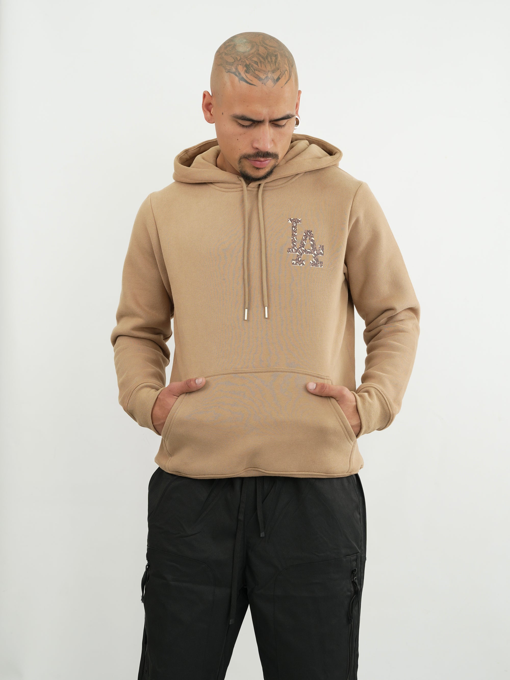 HODDIE HOMBRE FSA040 CAFE