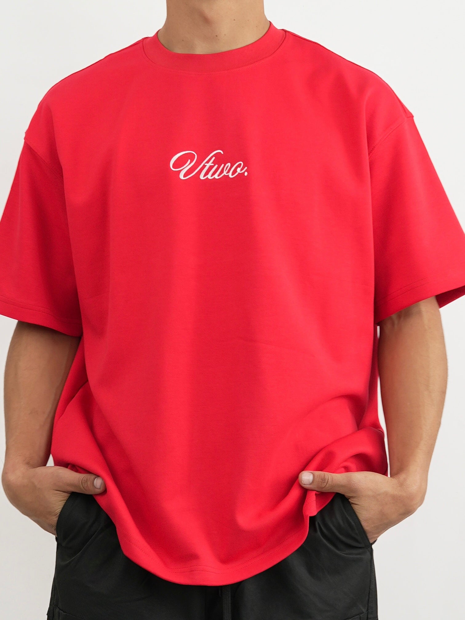 CAMISETA HOMBRE FCA003 ROJO
