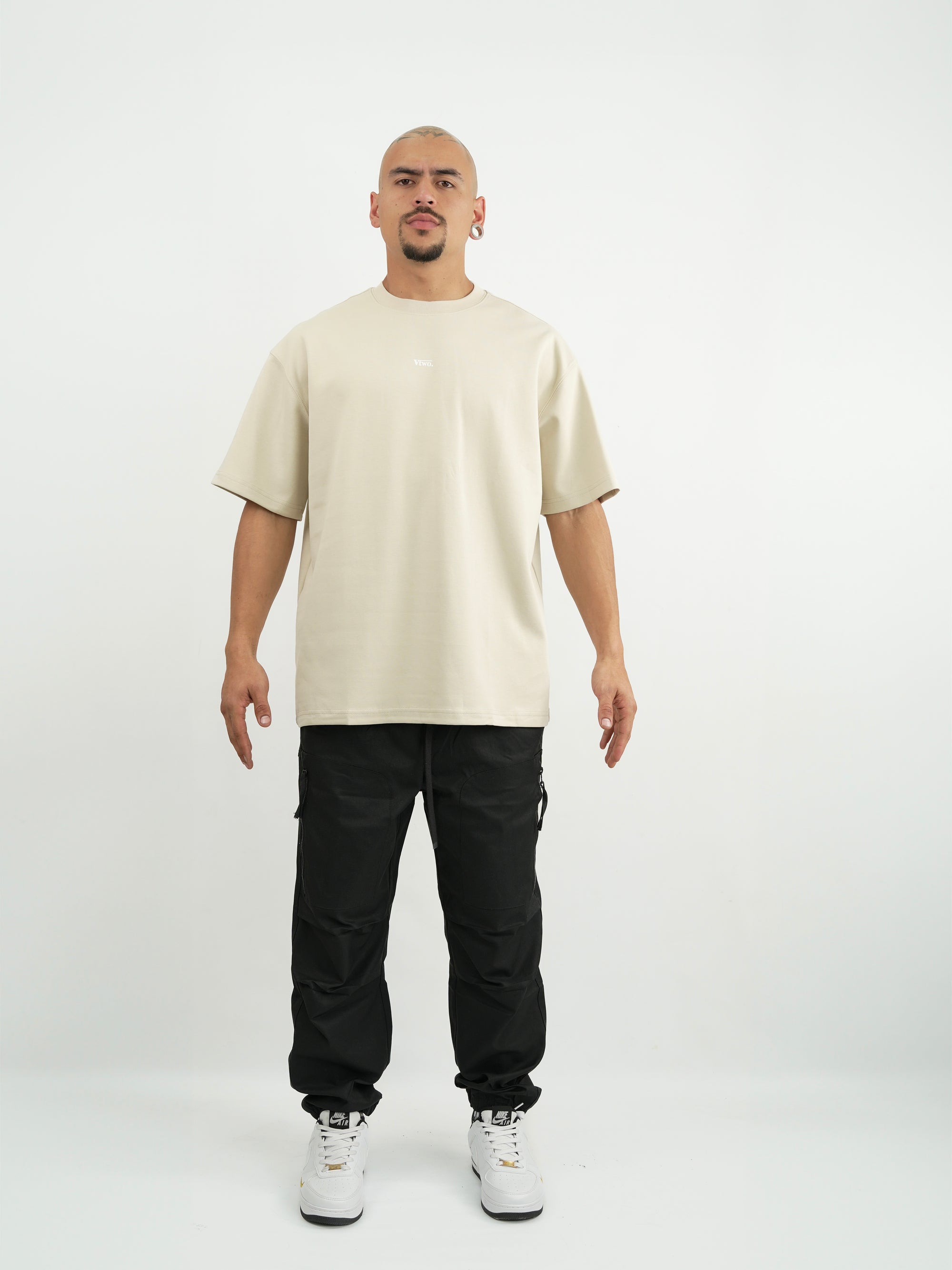 CAMISETA HOMBRE FCA001 KHAKI