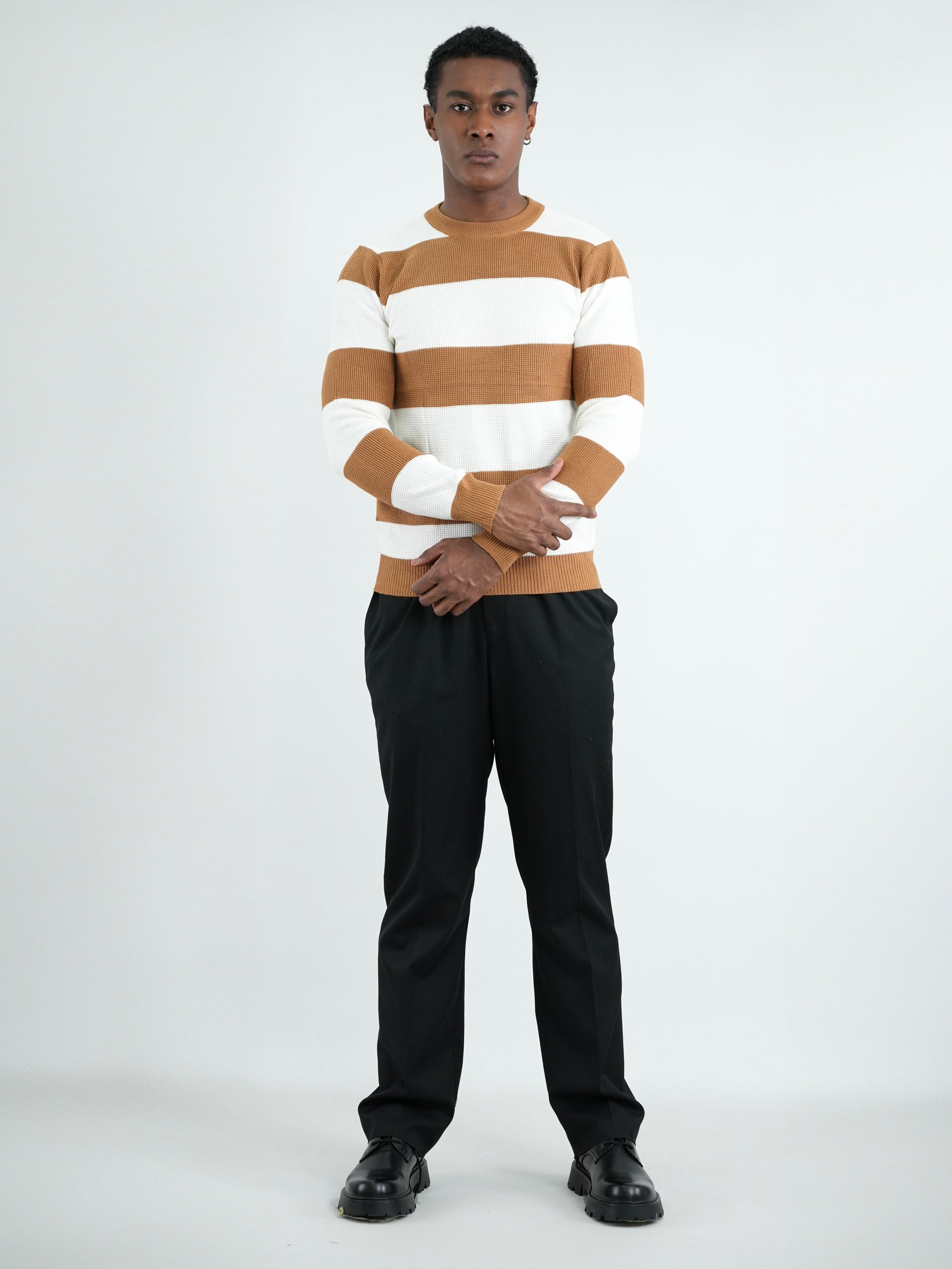 SUETER HOMBRE HISA009 HONEY