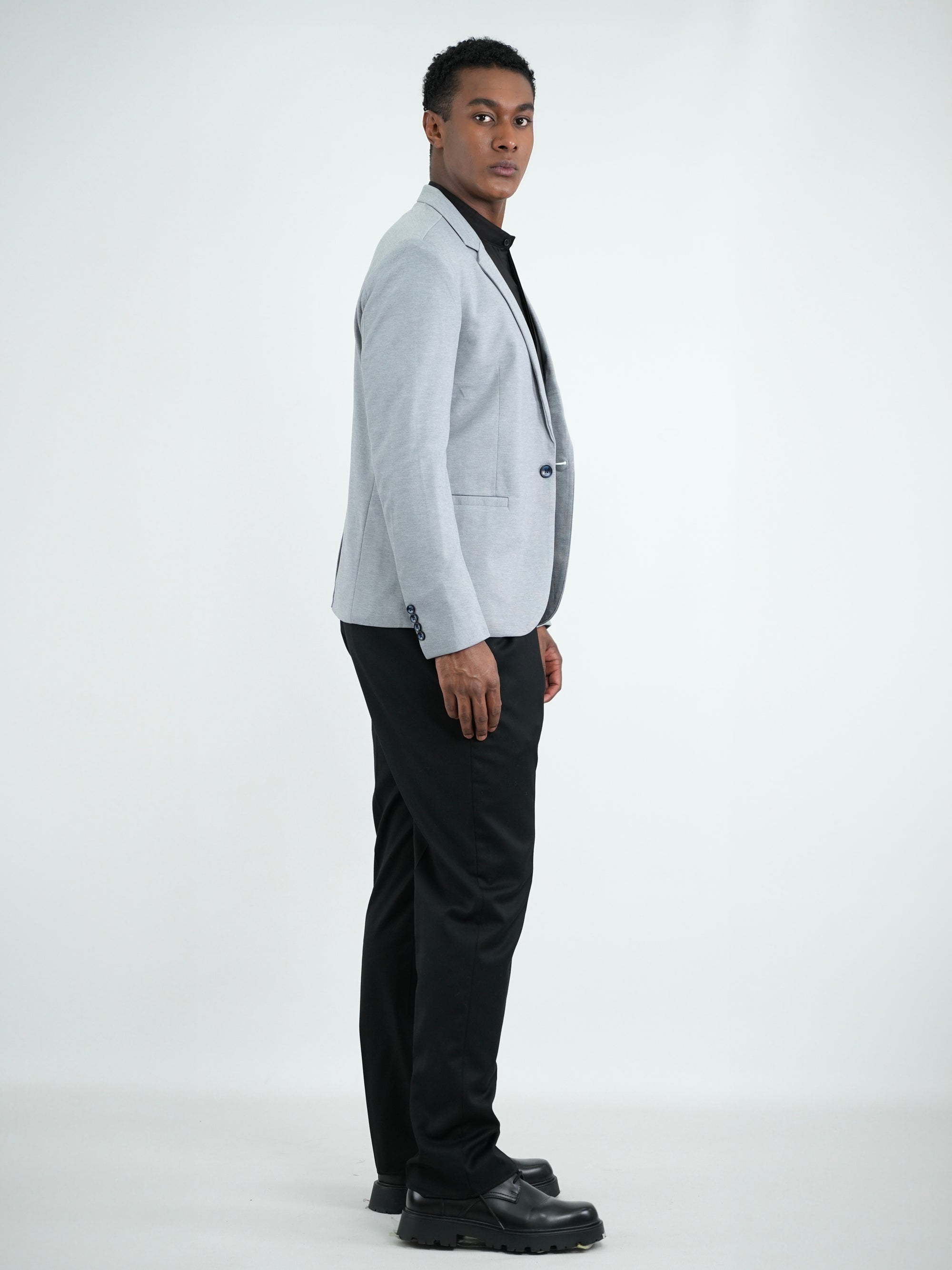BLAZER HOMBRE AM062 GRIS.C