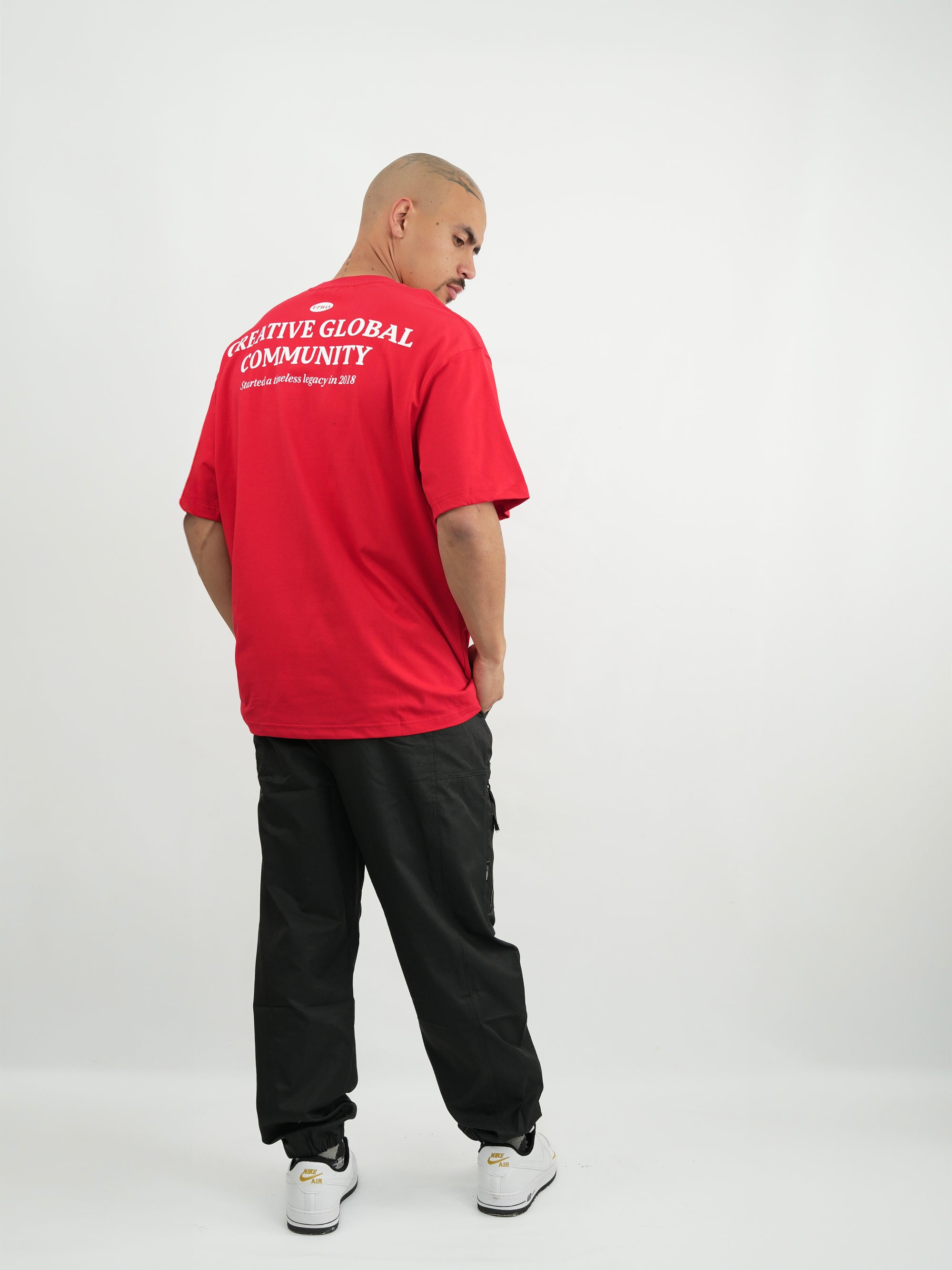 CAMISETA HOMBRE FCA015 ROJO