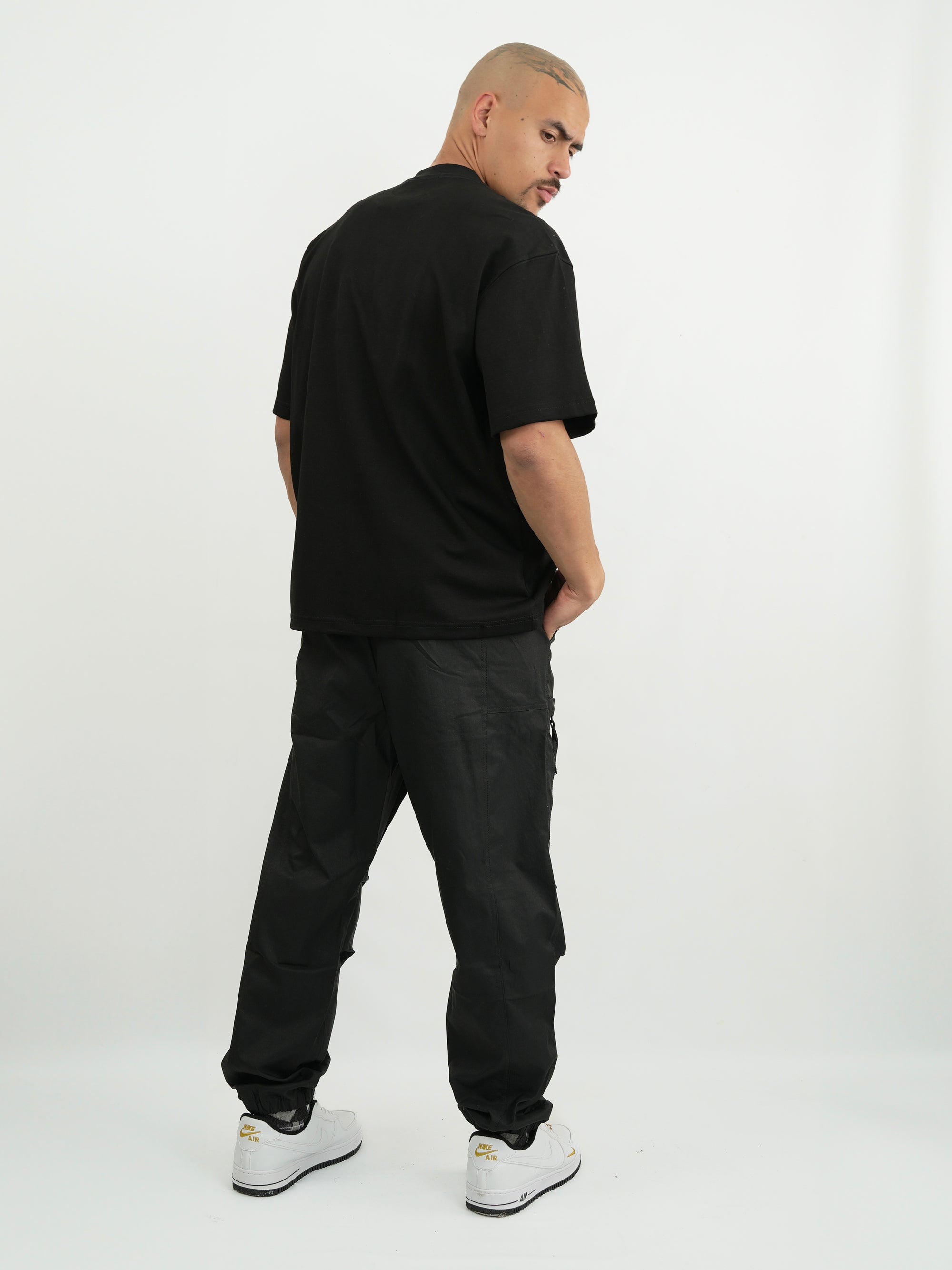 CAMISETA HOMBRE FCA003 NEGRO