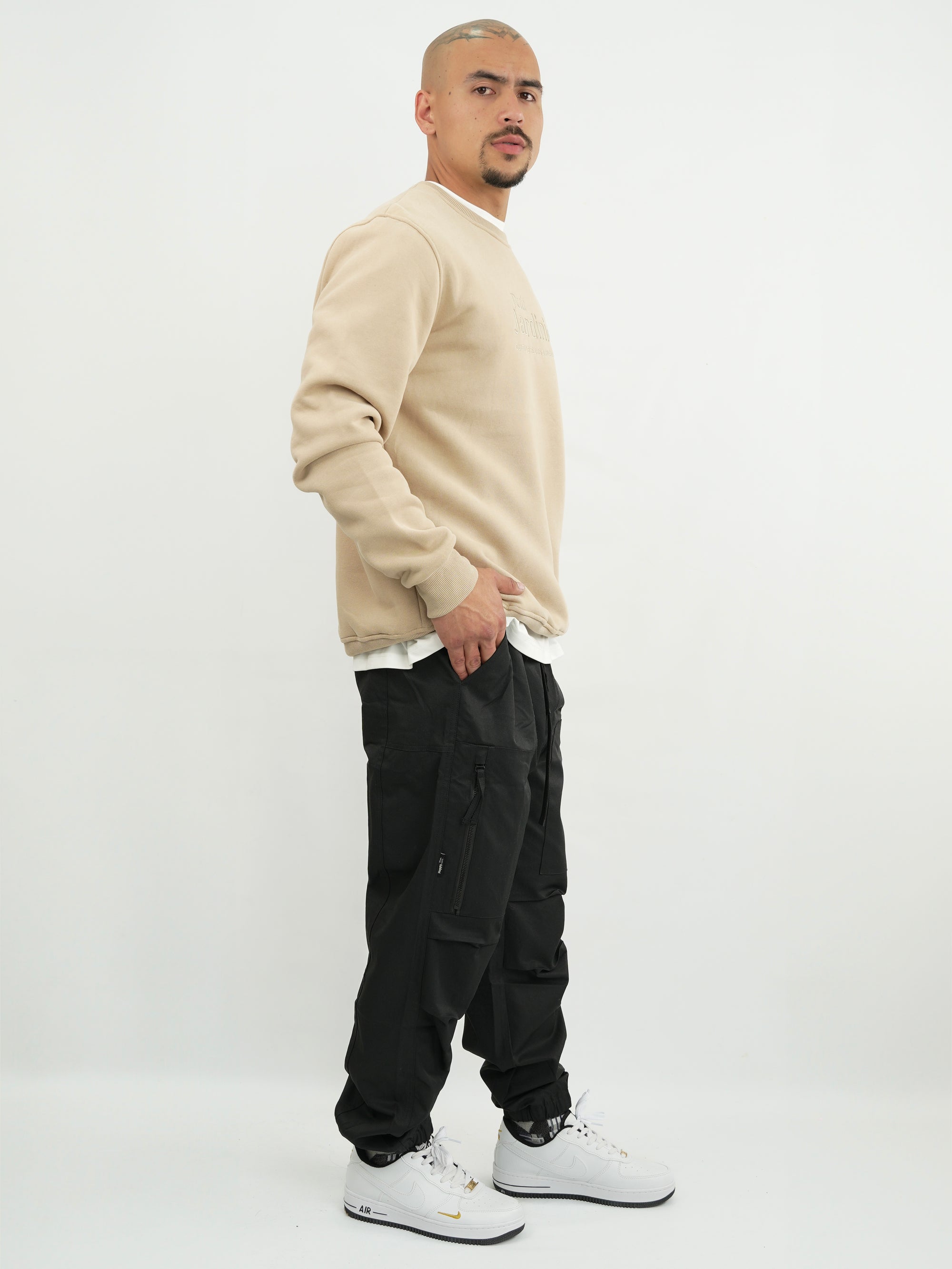 SACO HOMBRE LSA020 CAFE
