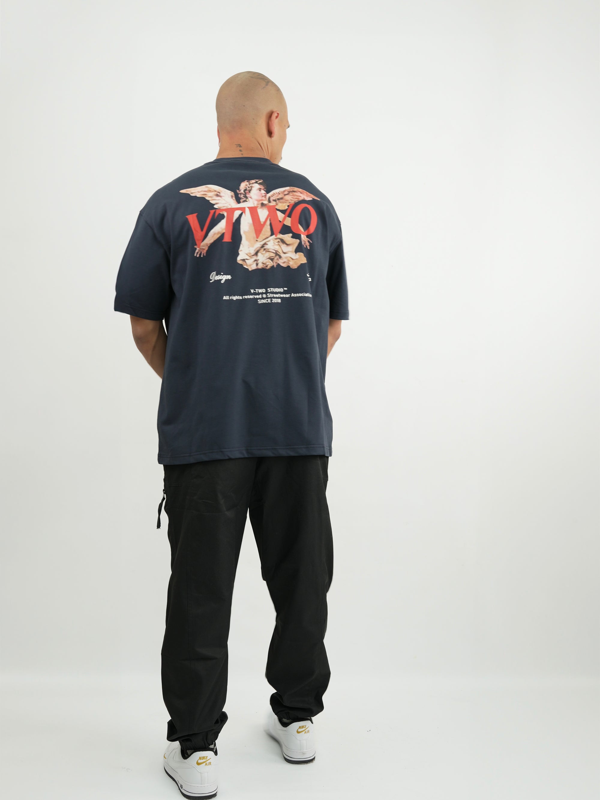 CAMISETA HOMBRE FCA014 AZUL
