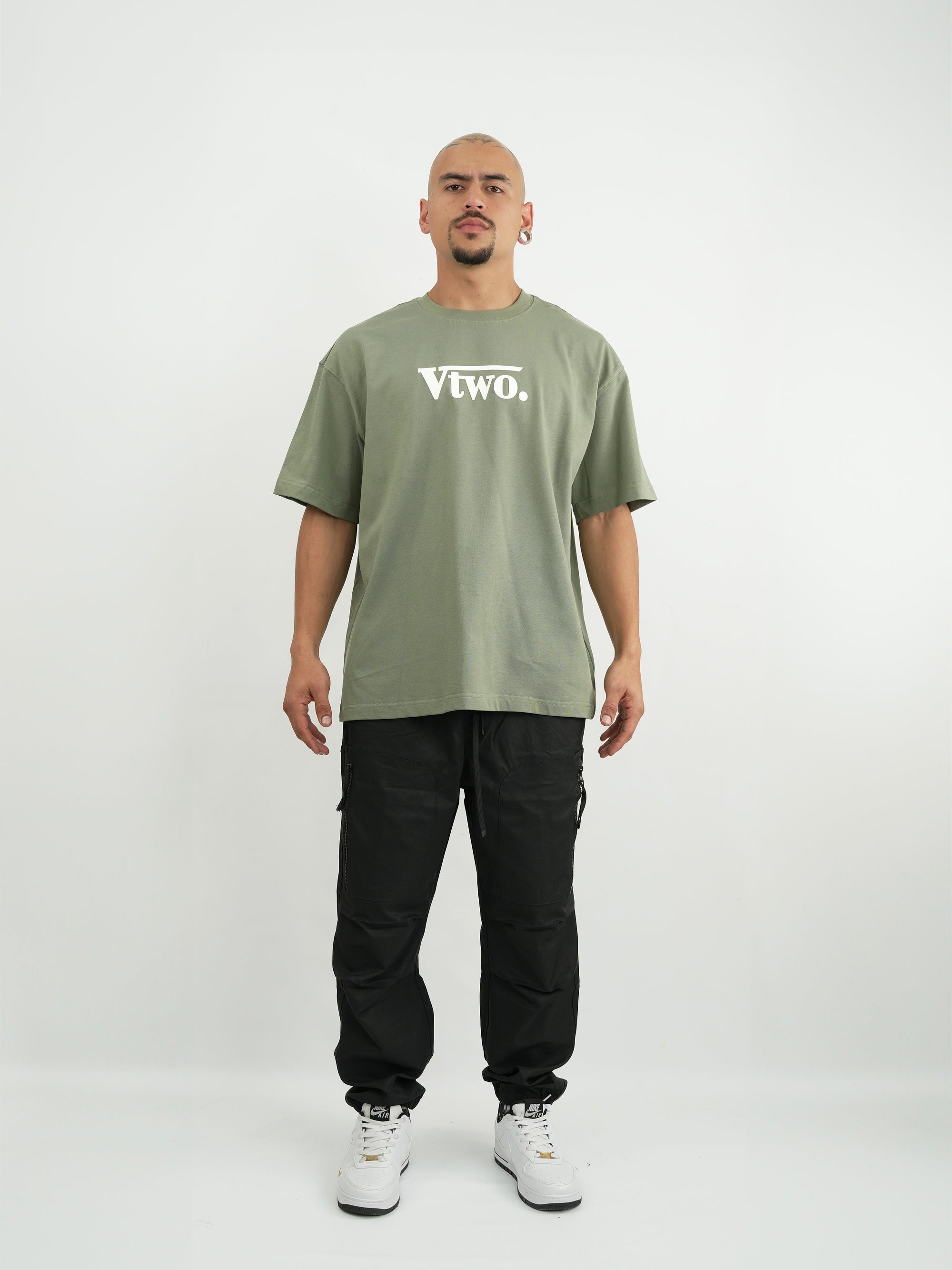 CAMISETA HOMBRE FCA010 VERDE