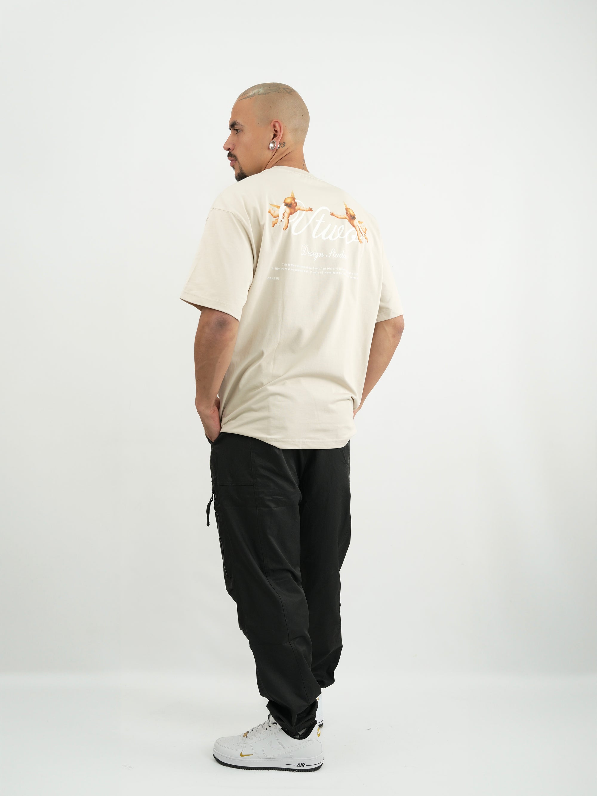 CAMISETA HOMBRE FCA013 KHAKI