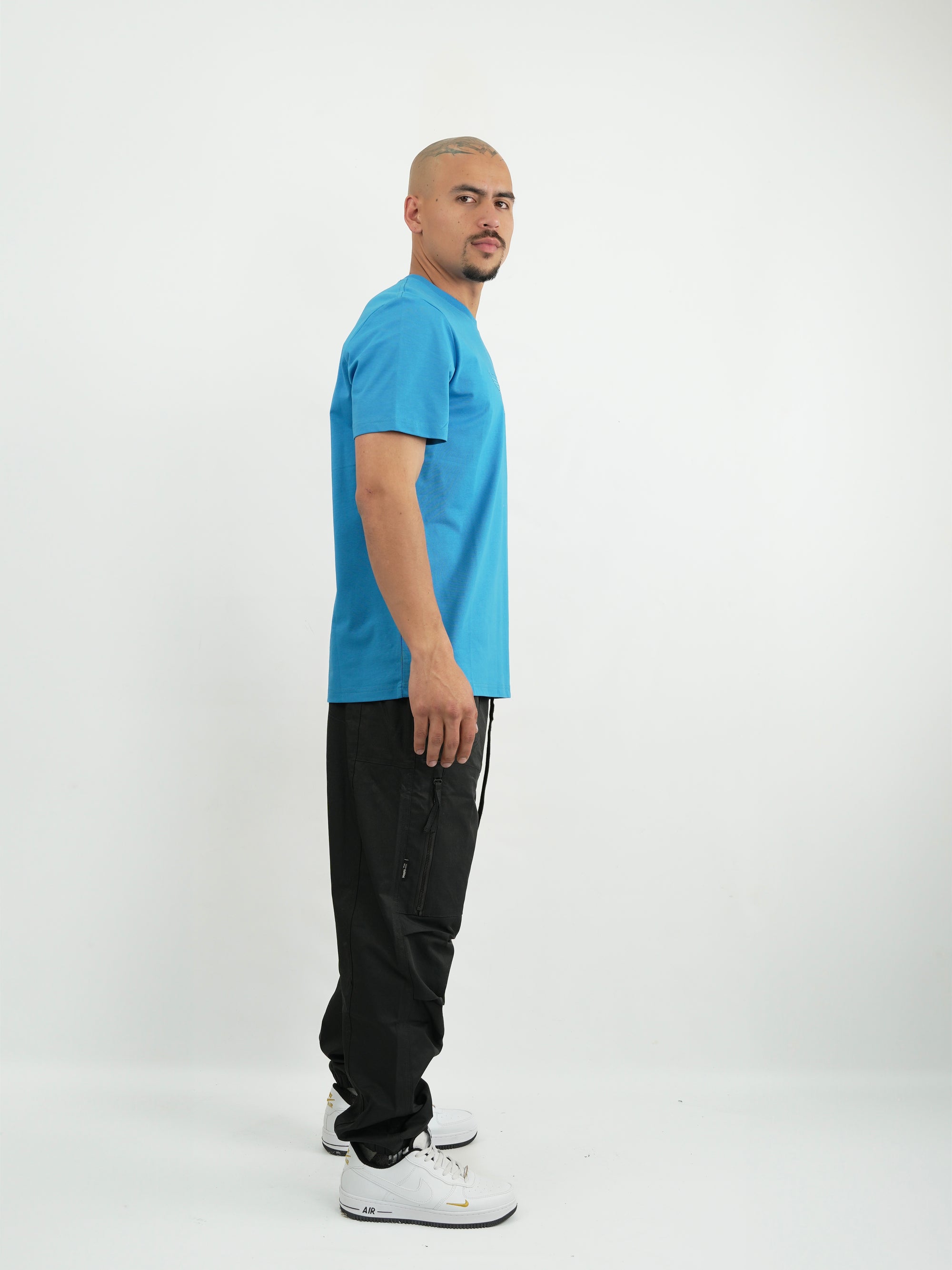 CAMISETA HOMBRE CA019 AZUL