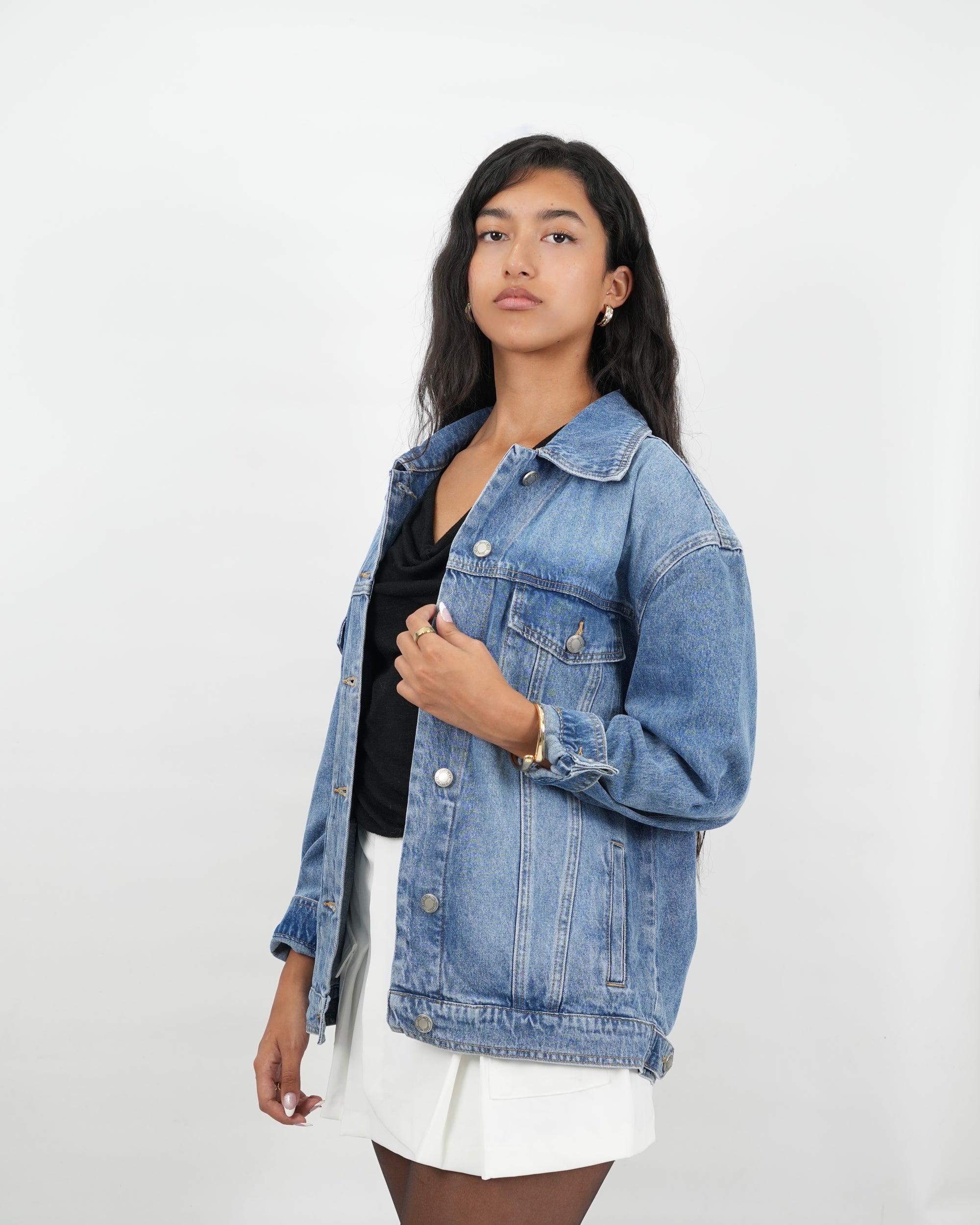 CHAQUETA DE JEAN MVR015 AZUL