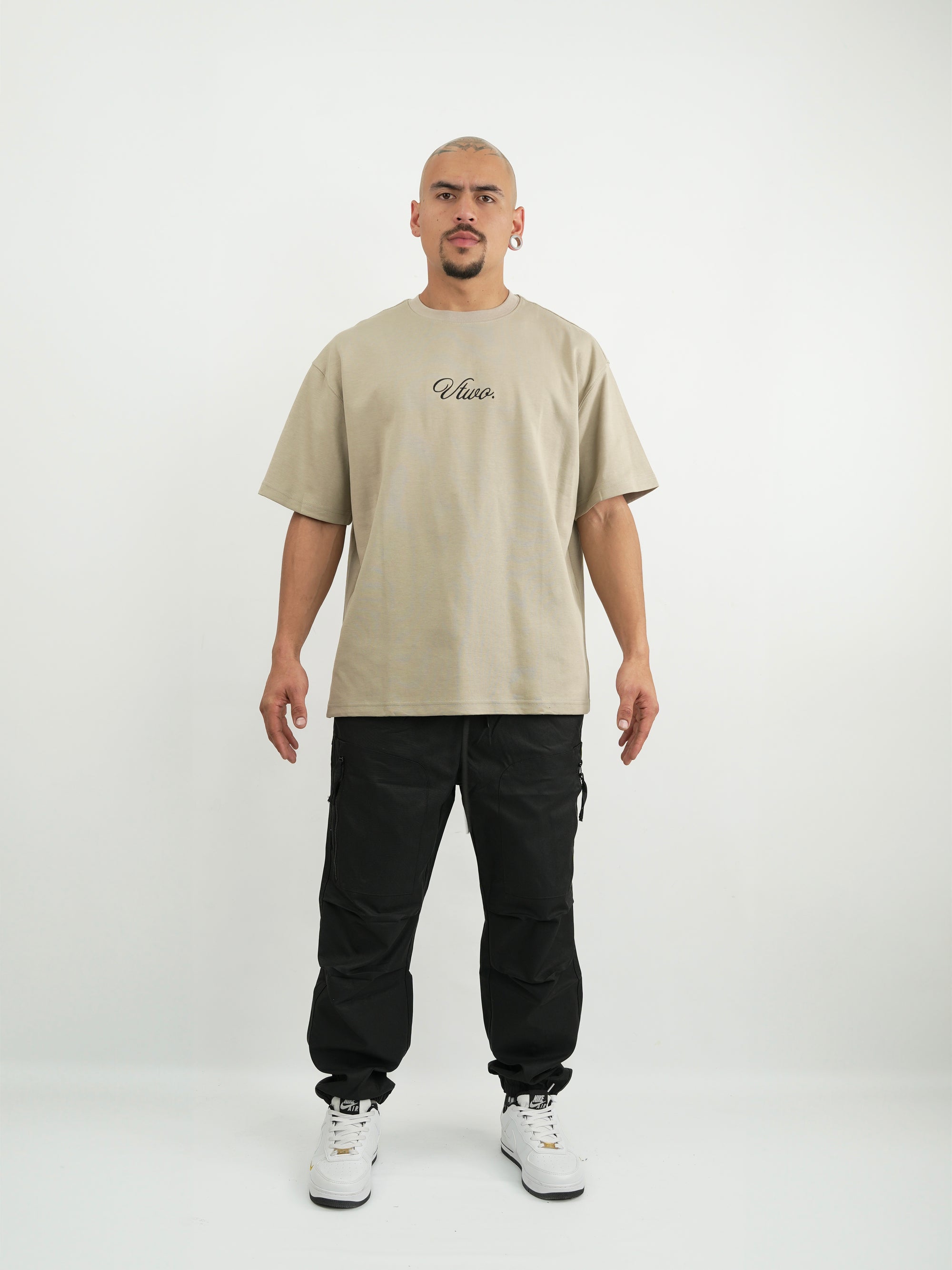 CAMISETA HOMBRE FCA003 CAFE