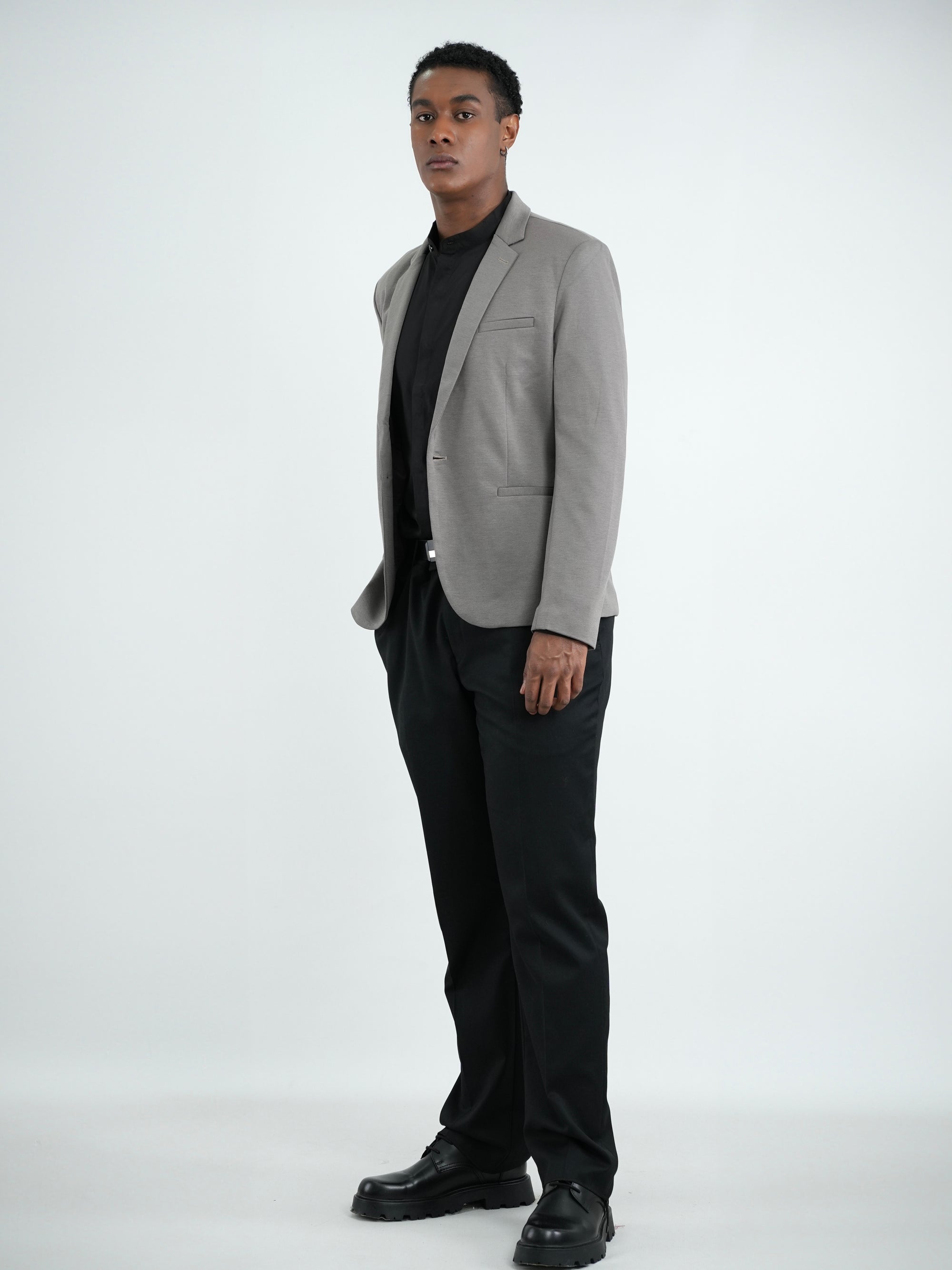 BLAZER HOMBRE AM068 GRIS.C
