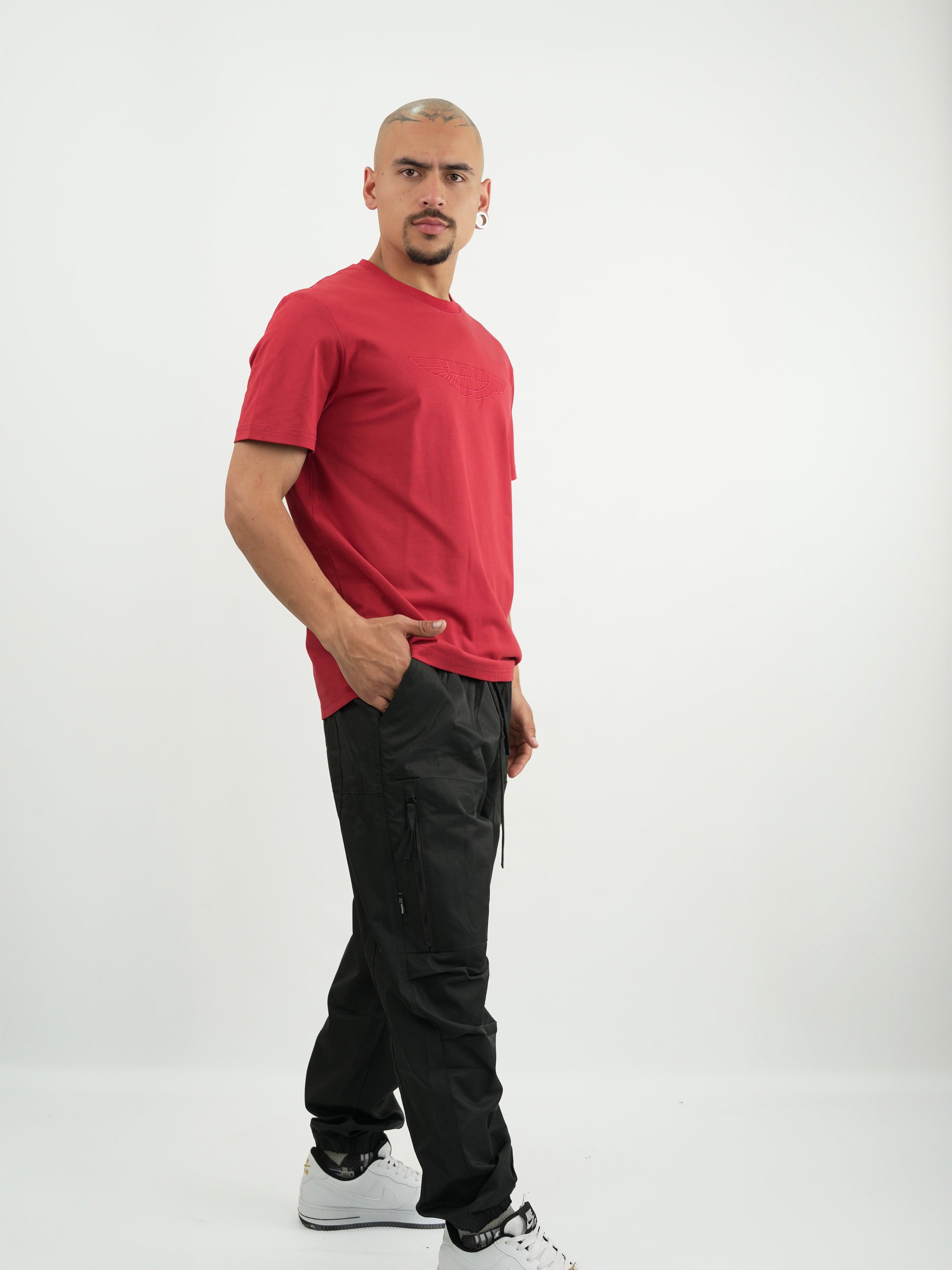 CAMISETA HOMBRE CA019 VINO