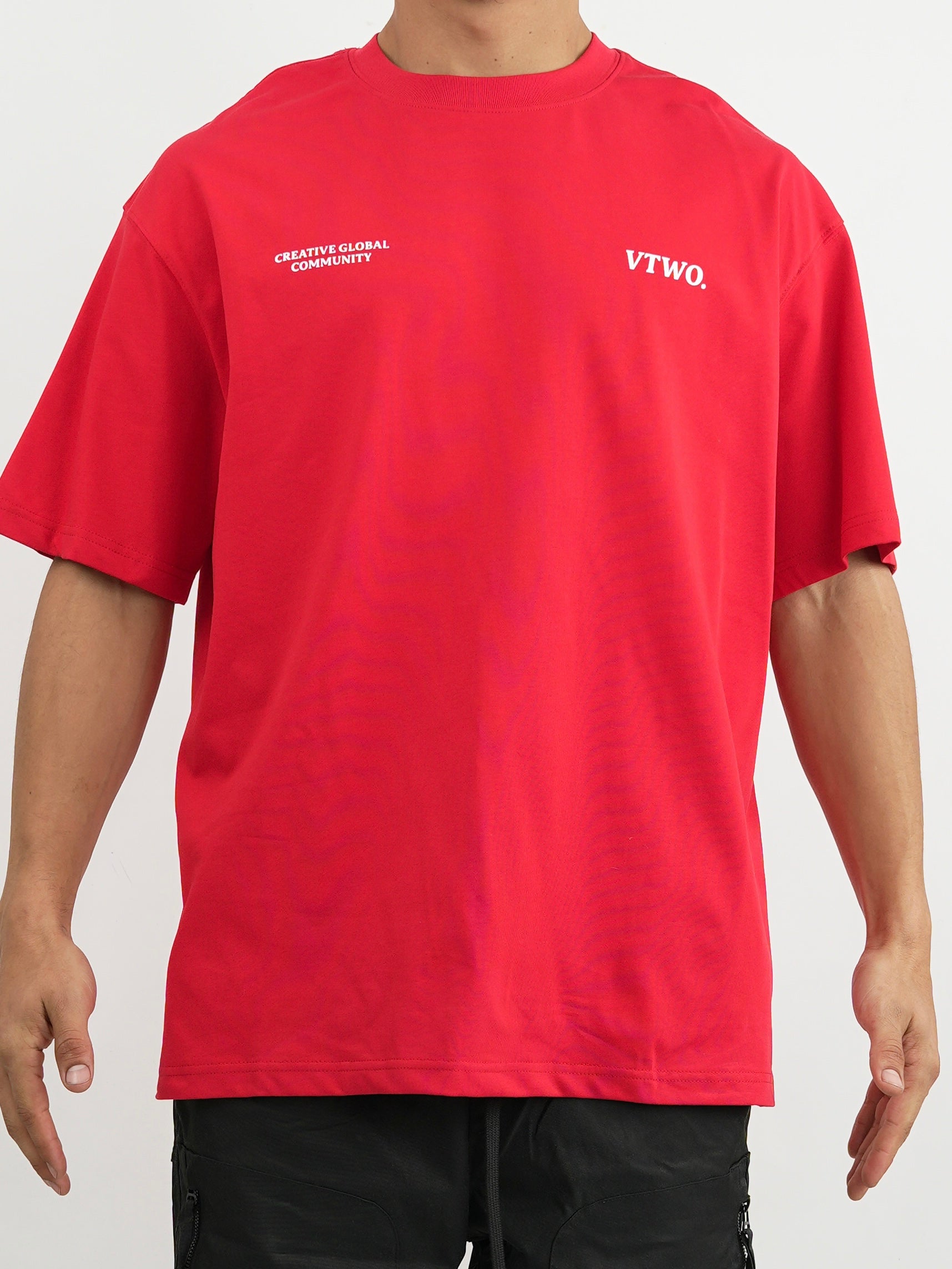 CAMISETA HOMBRE FCA015 ROJO