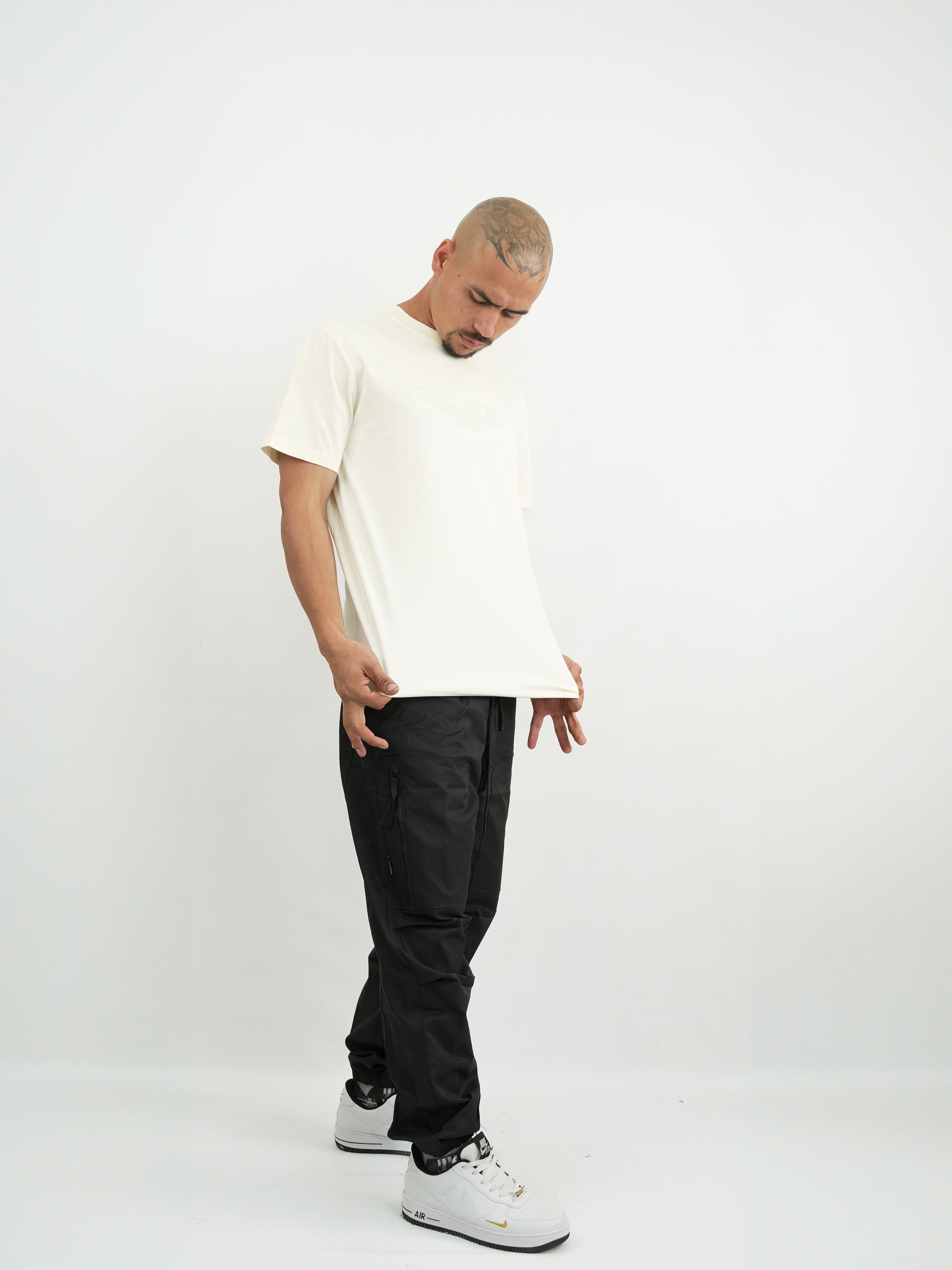 CAMISETA HOMBRE CA019 BLANCO