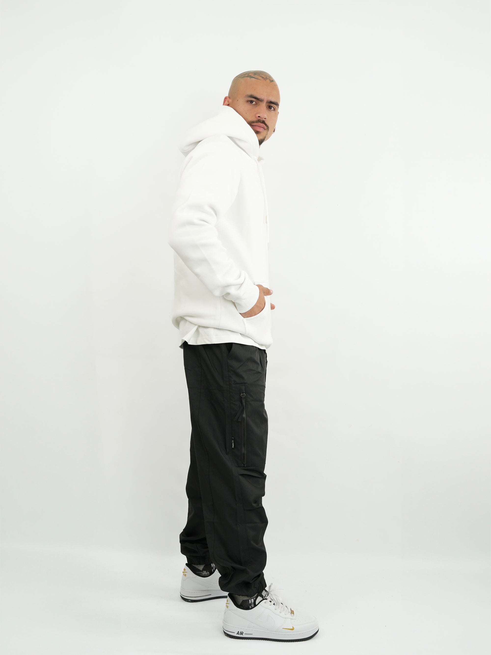 HODDIE HOMBRE FSA040 BLANCO