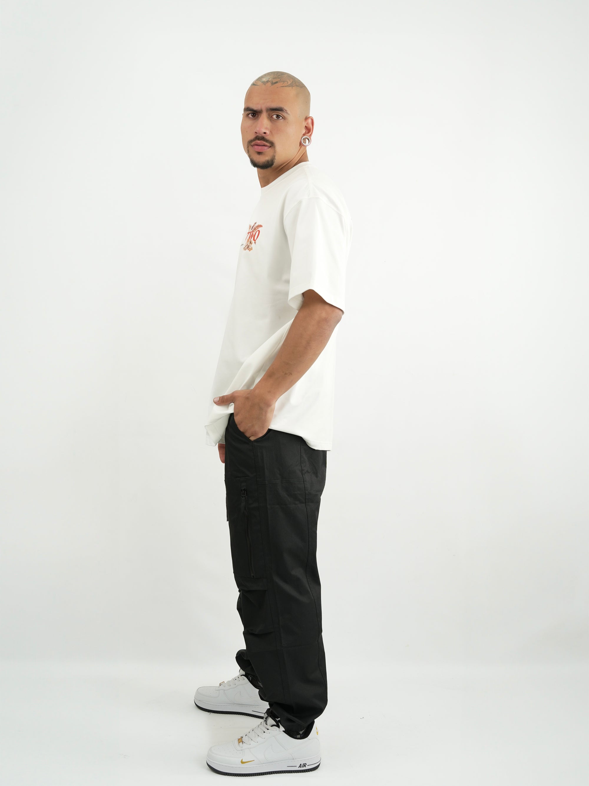 CAMISETA HOMBRE FCA014 BLANCO