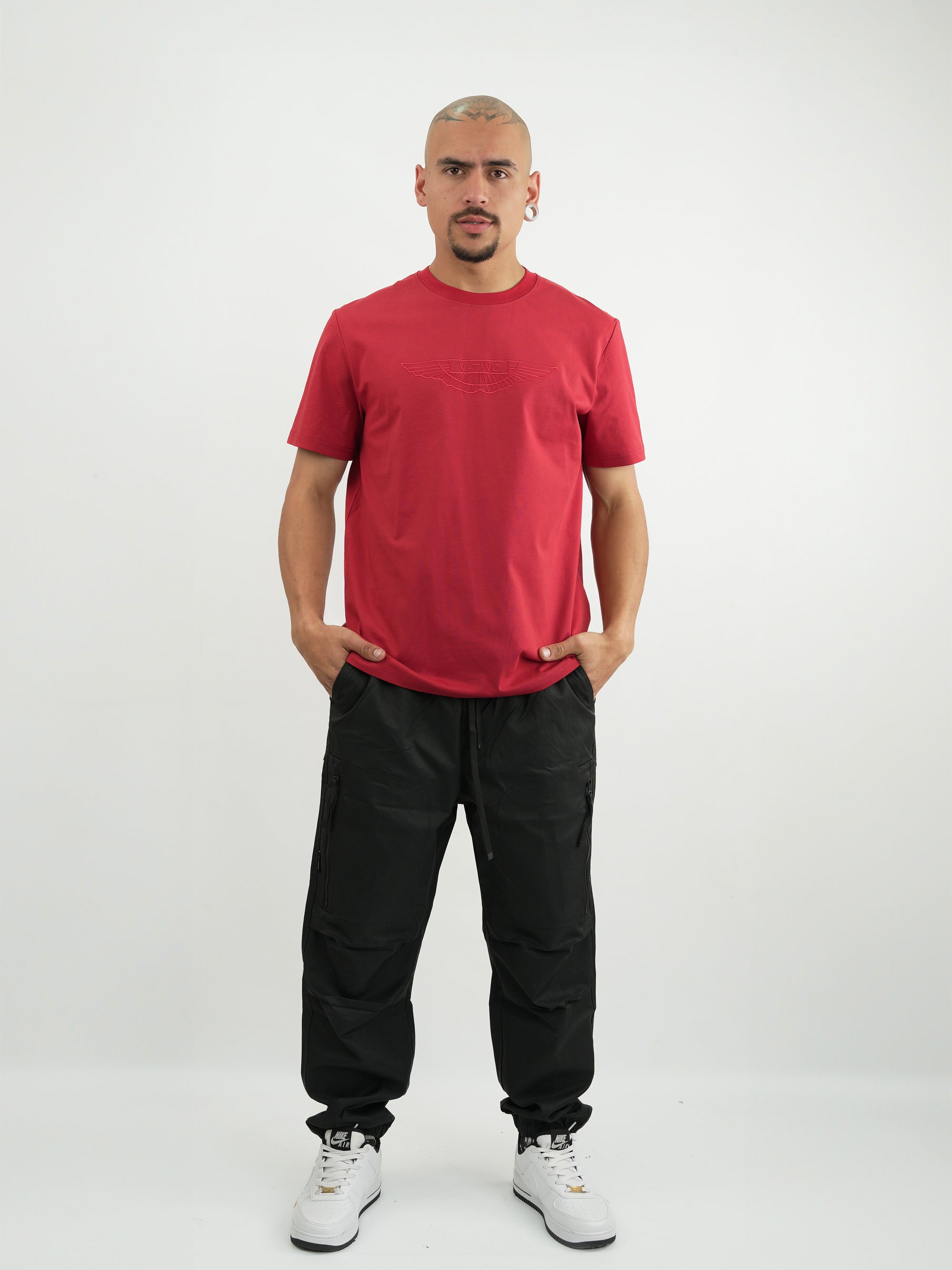 CAMISETA HOMBRE CA019 VINO