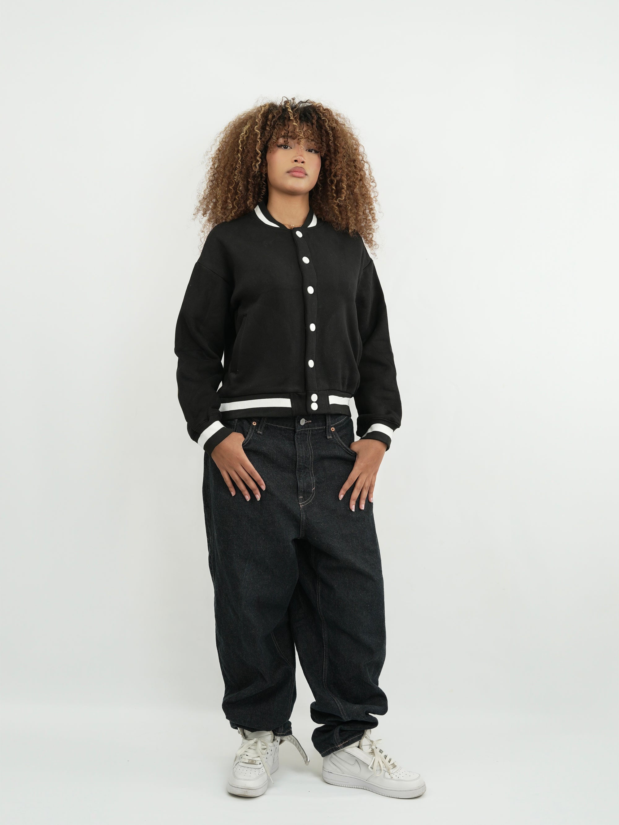 BEISBOLERA MUJER FMSA008 NEGRO