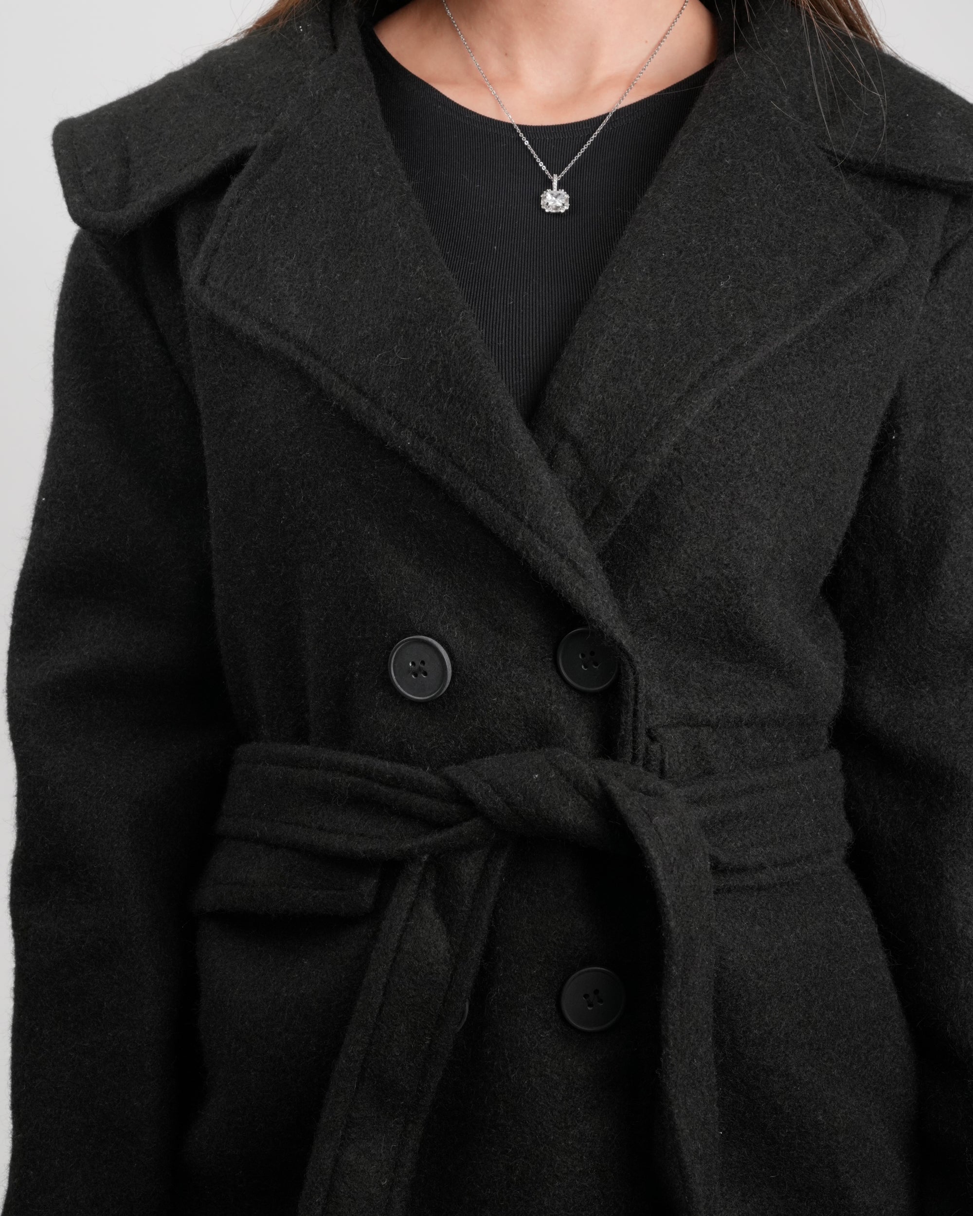 GABARDINA MGA011 NEGRO
