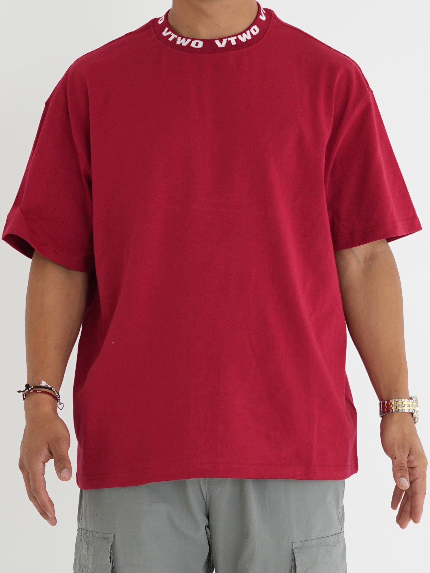 CAMISETA FCA006 ROJO