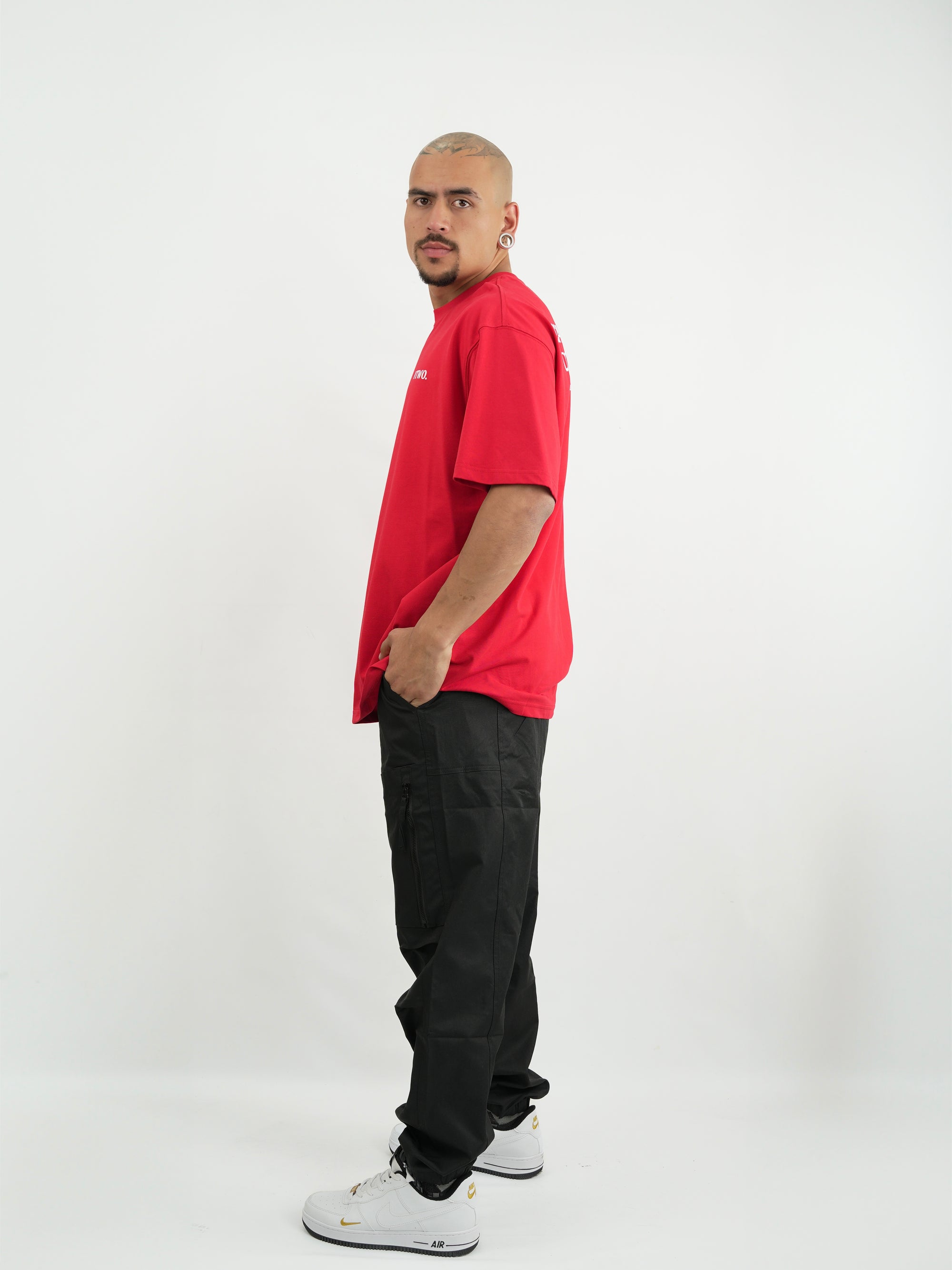 CAMISETA HOMBRE FCA015 ROJO