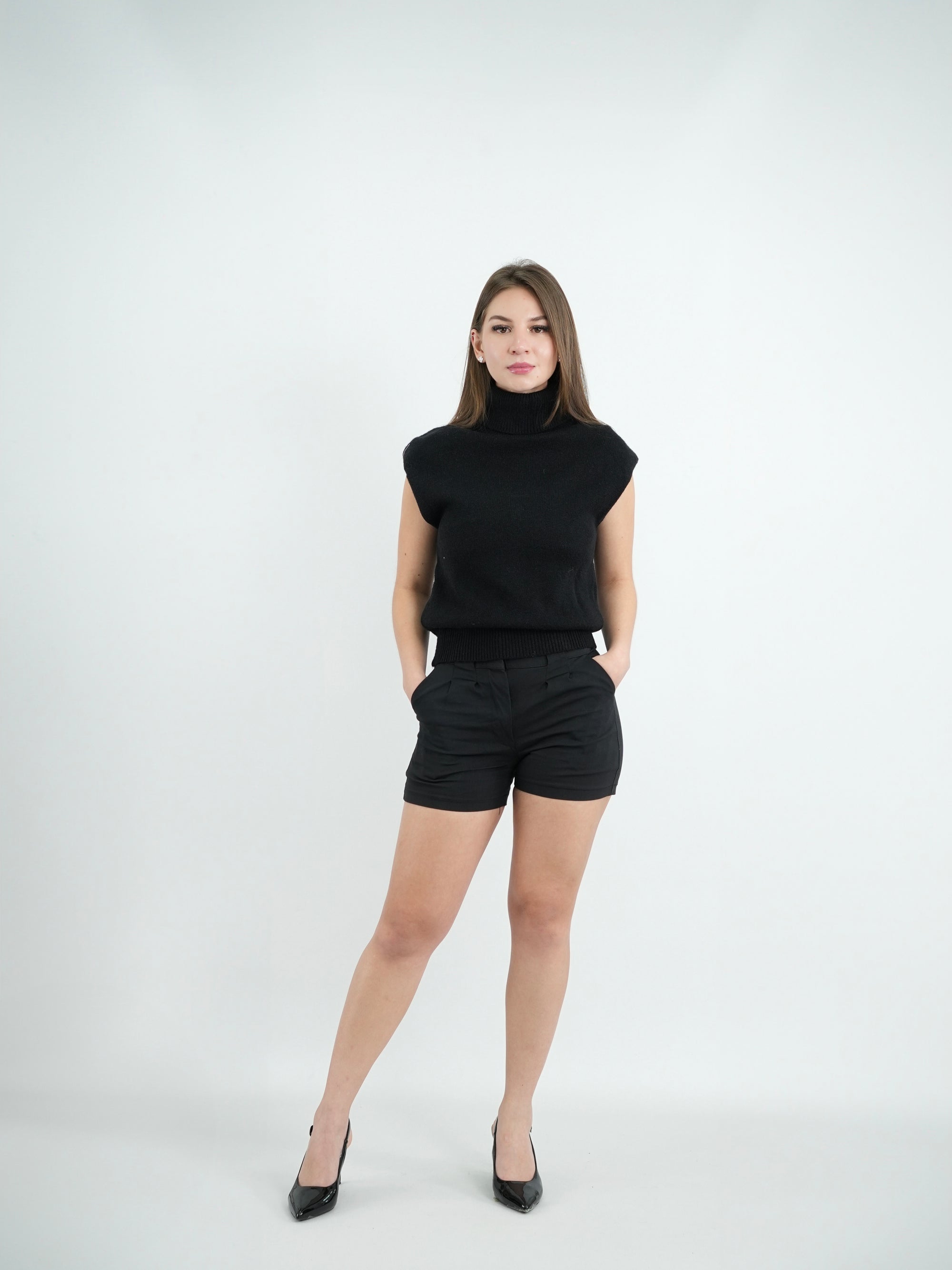BLUSA MUJER MSA195 NEGRO