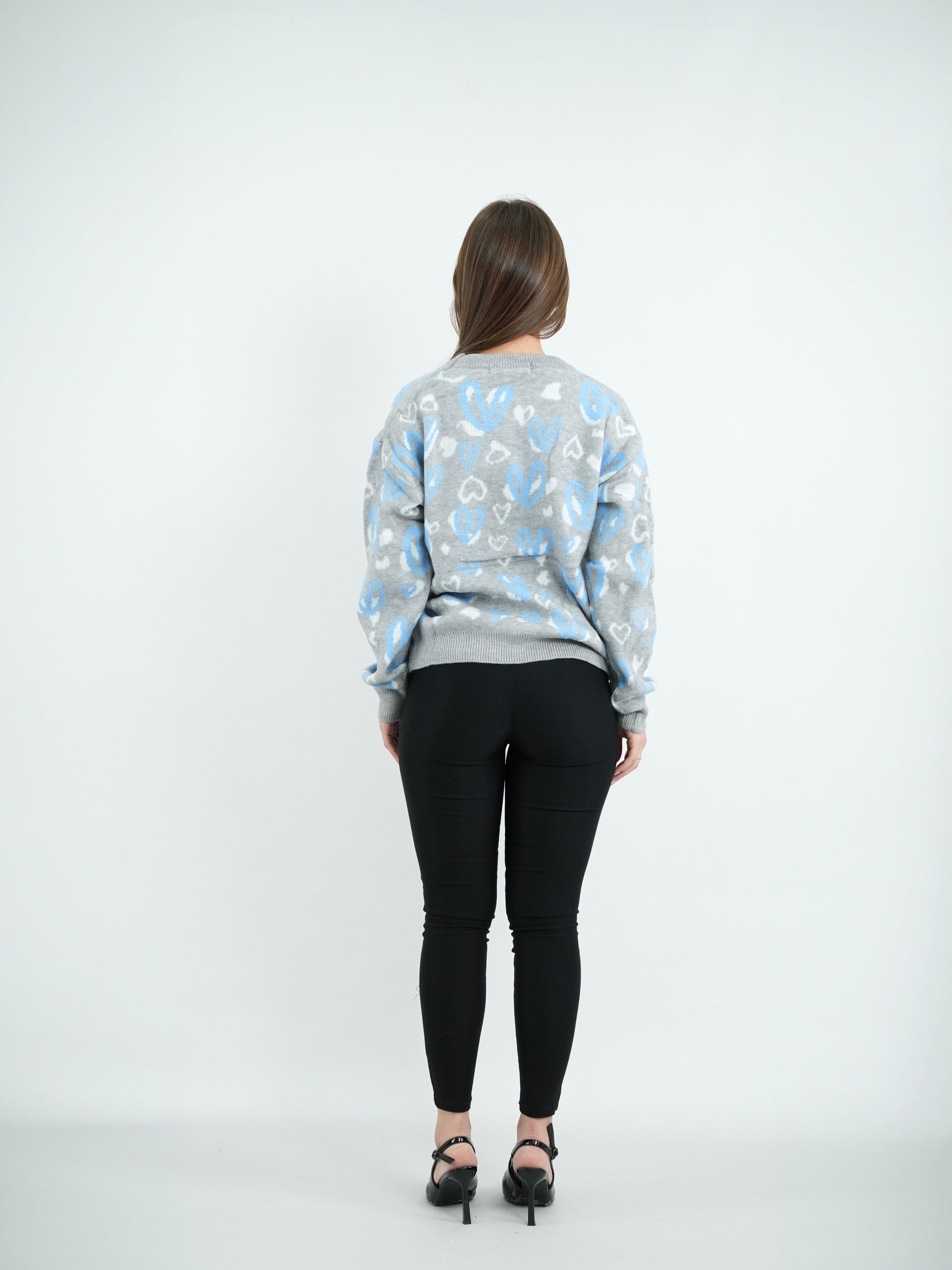 SUÉTER MUJER MSA207 GRIS
