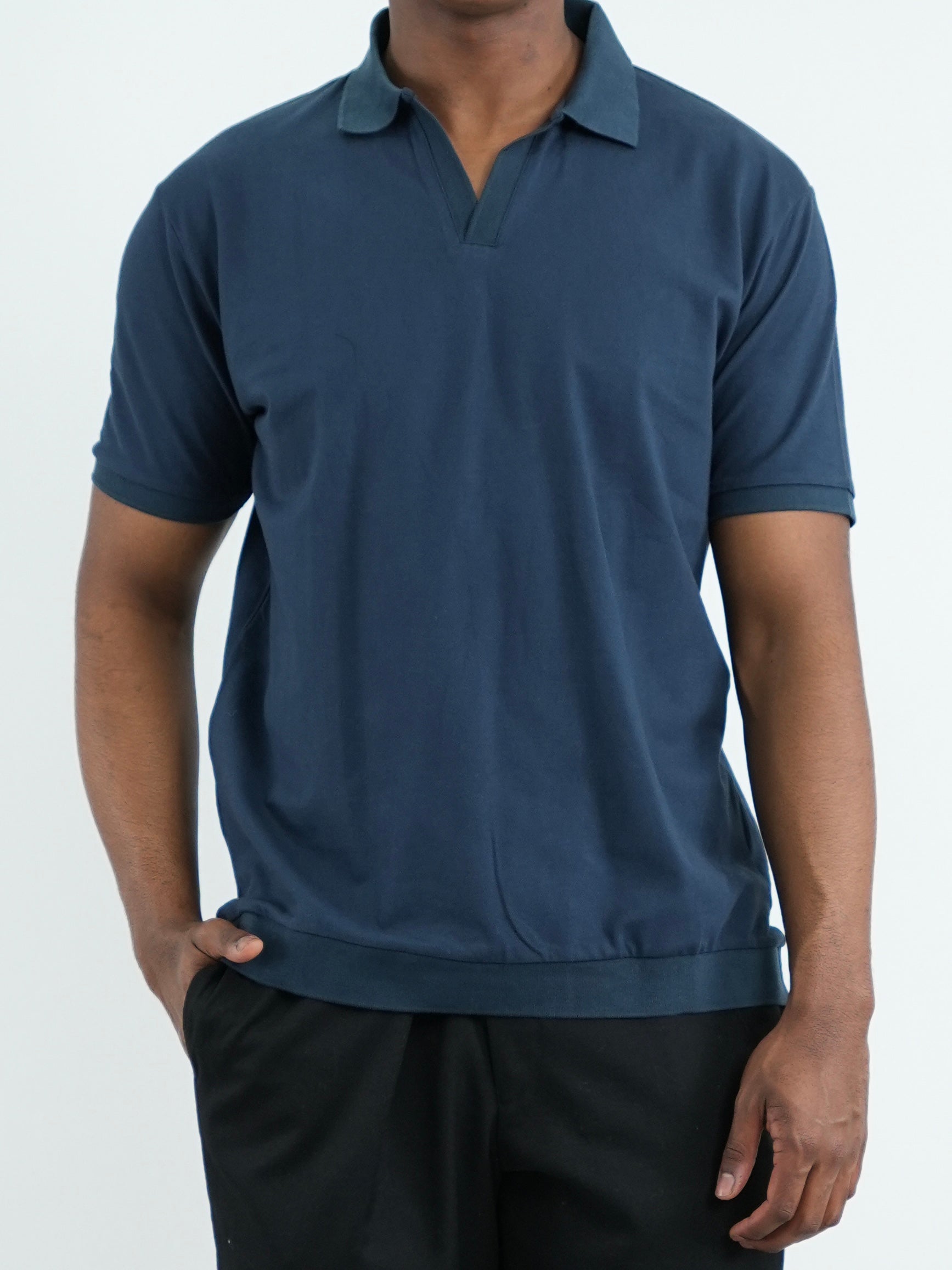 CAMISA HOMBRE CAP007 AZUL