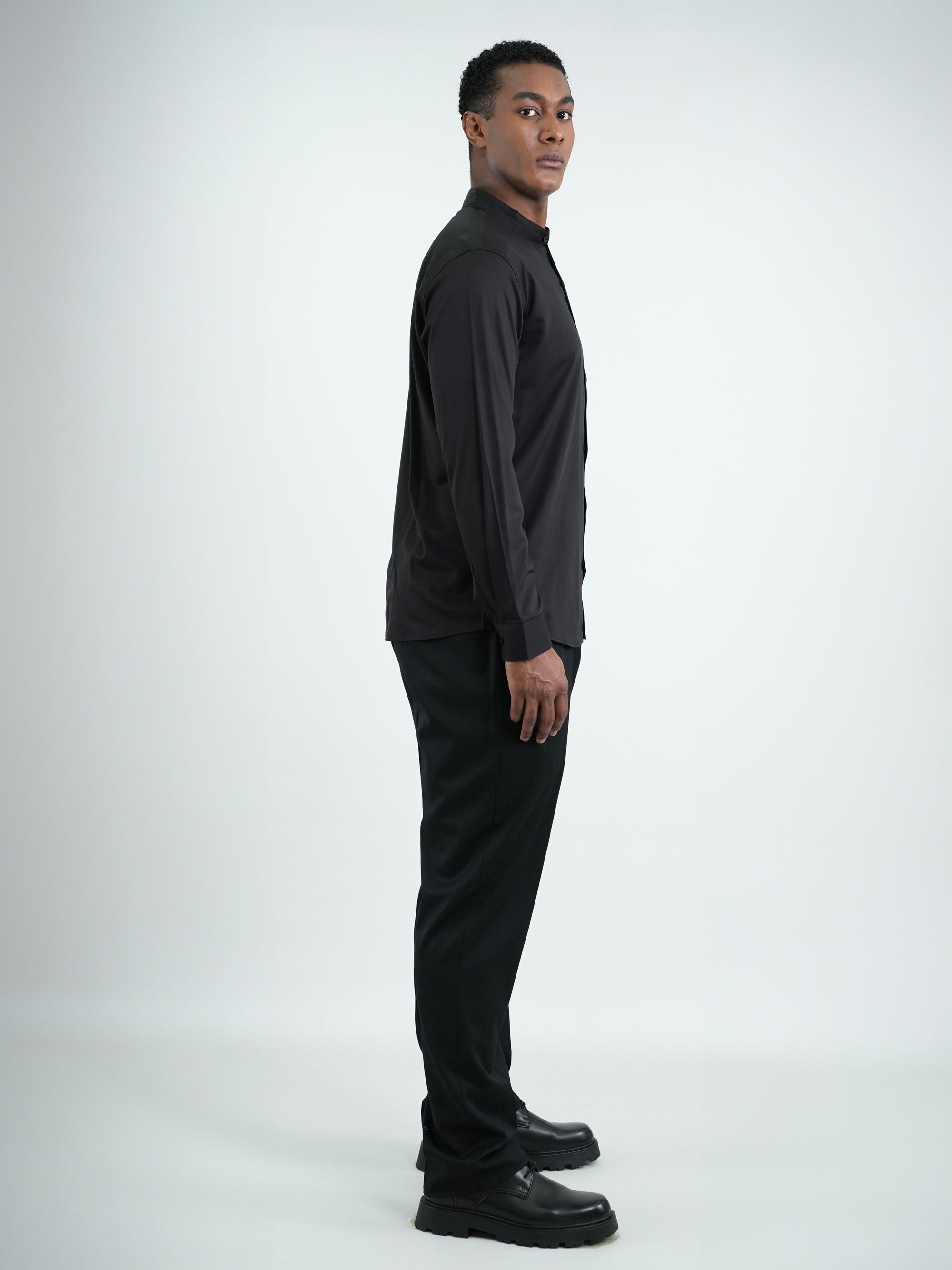 CAMISA HOMBRE FVR005 NEGRO