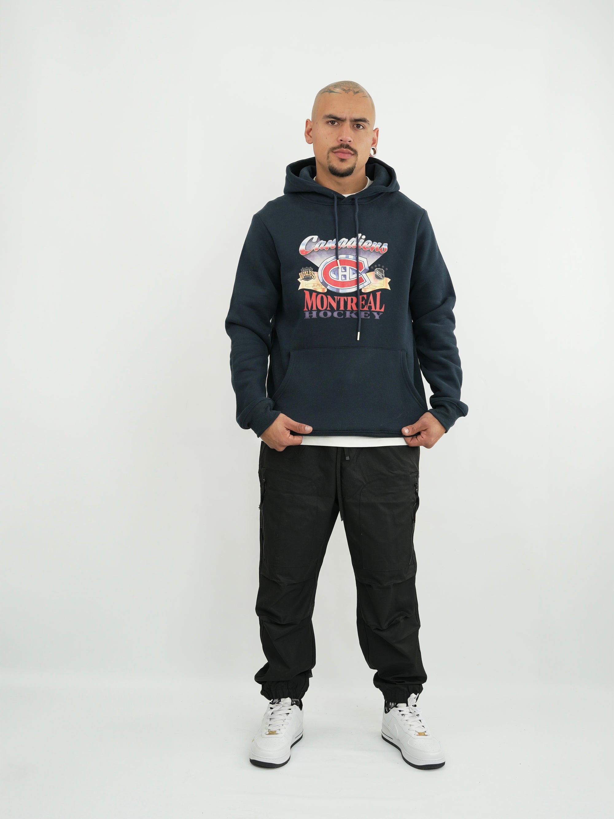 HODDIE HOMBRE FSA043 AZUL