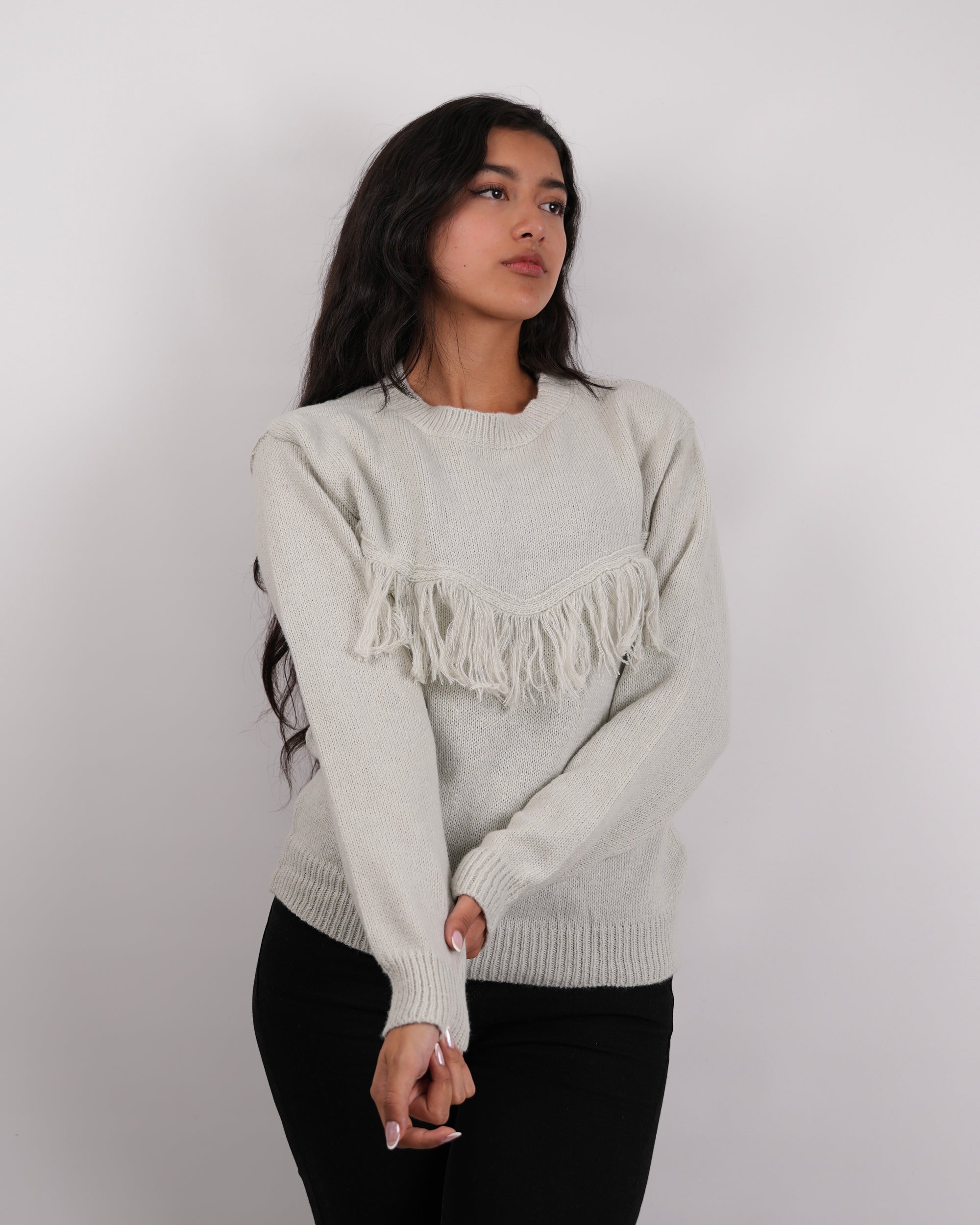 SUÉTER TEJIDO ALGODÓN GREY MSA171