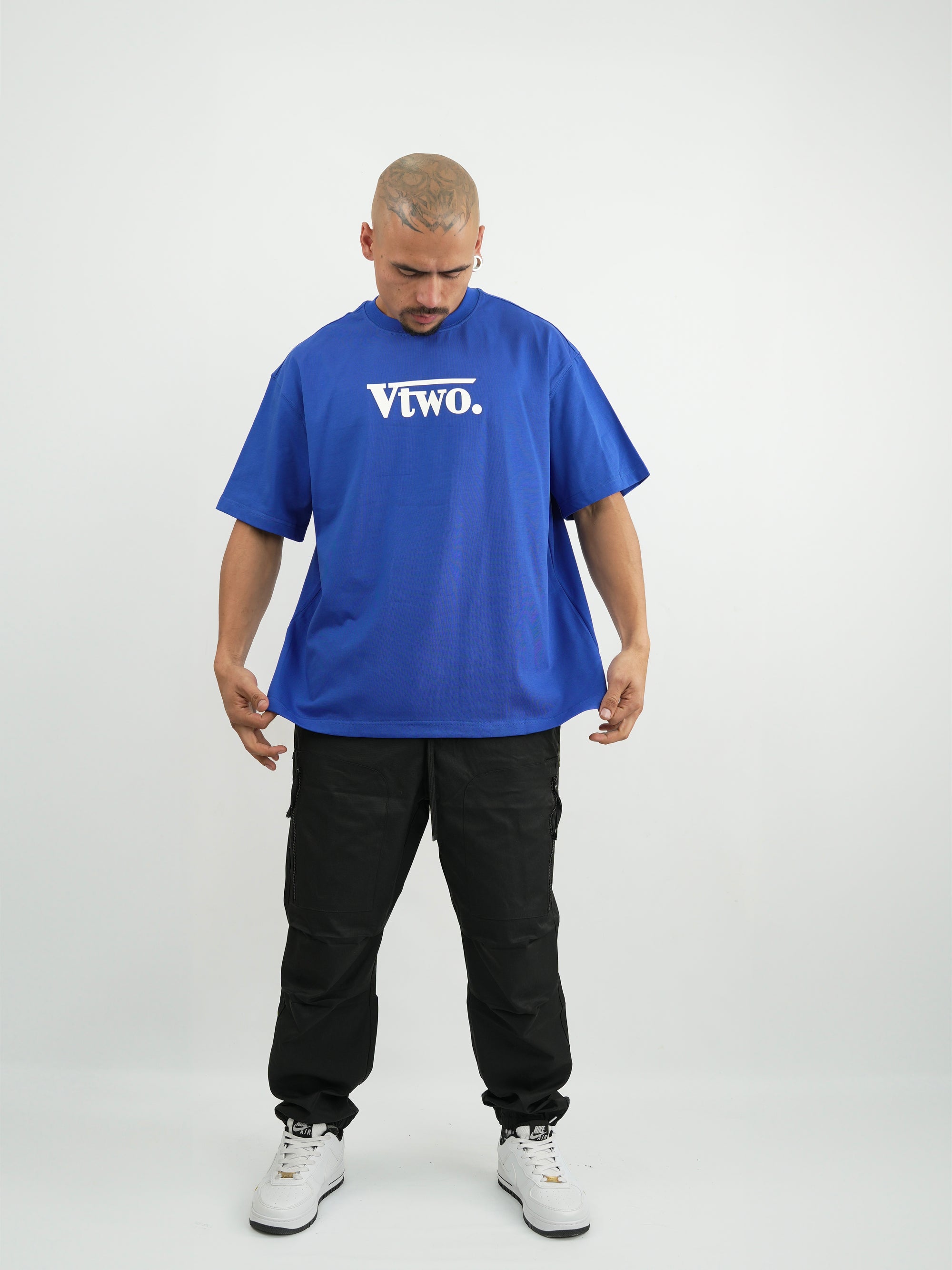 CAMISETA HOMBRE FCA010 AZUL
