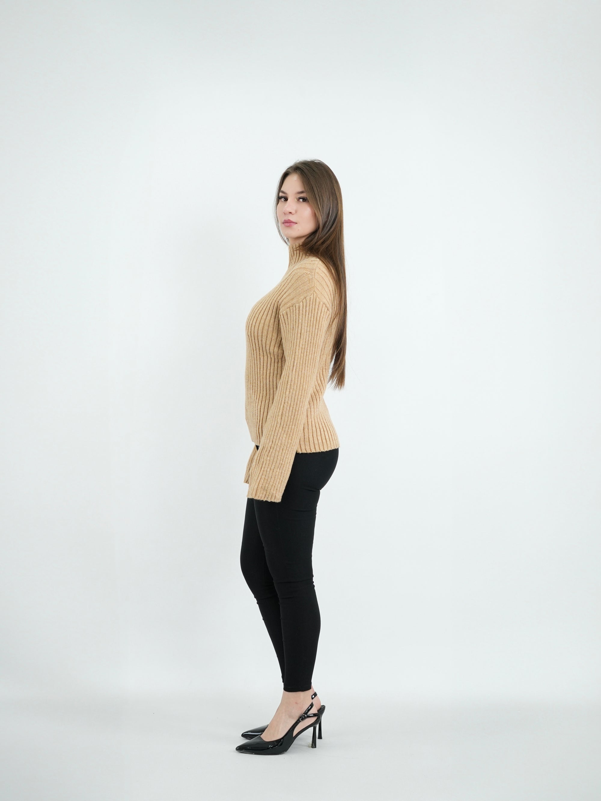 SUÉTER MUJER MSA197 CAFE