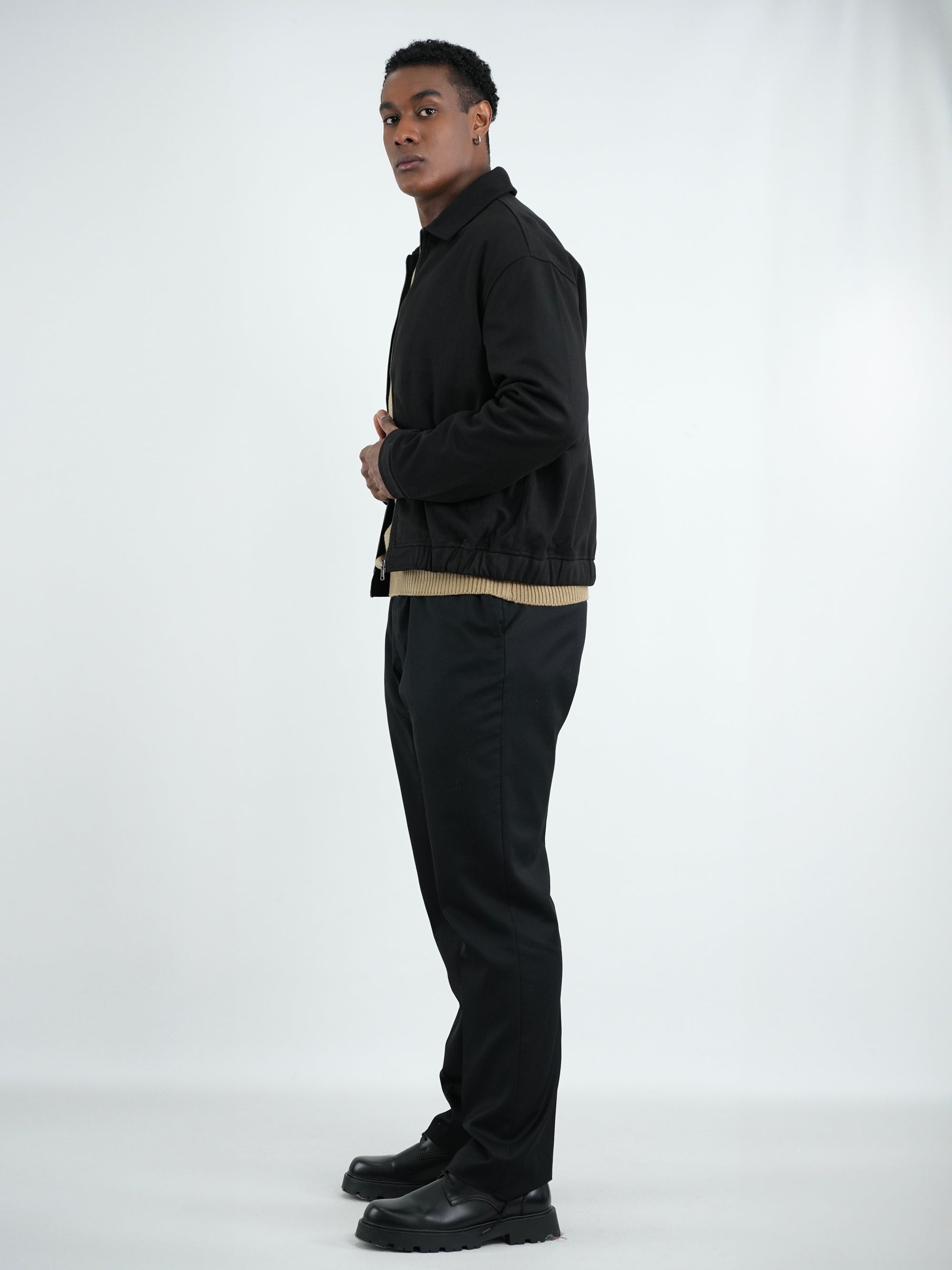 CHAQUETA HOMBRE VR055 NEGRO