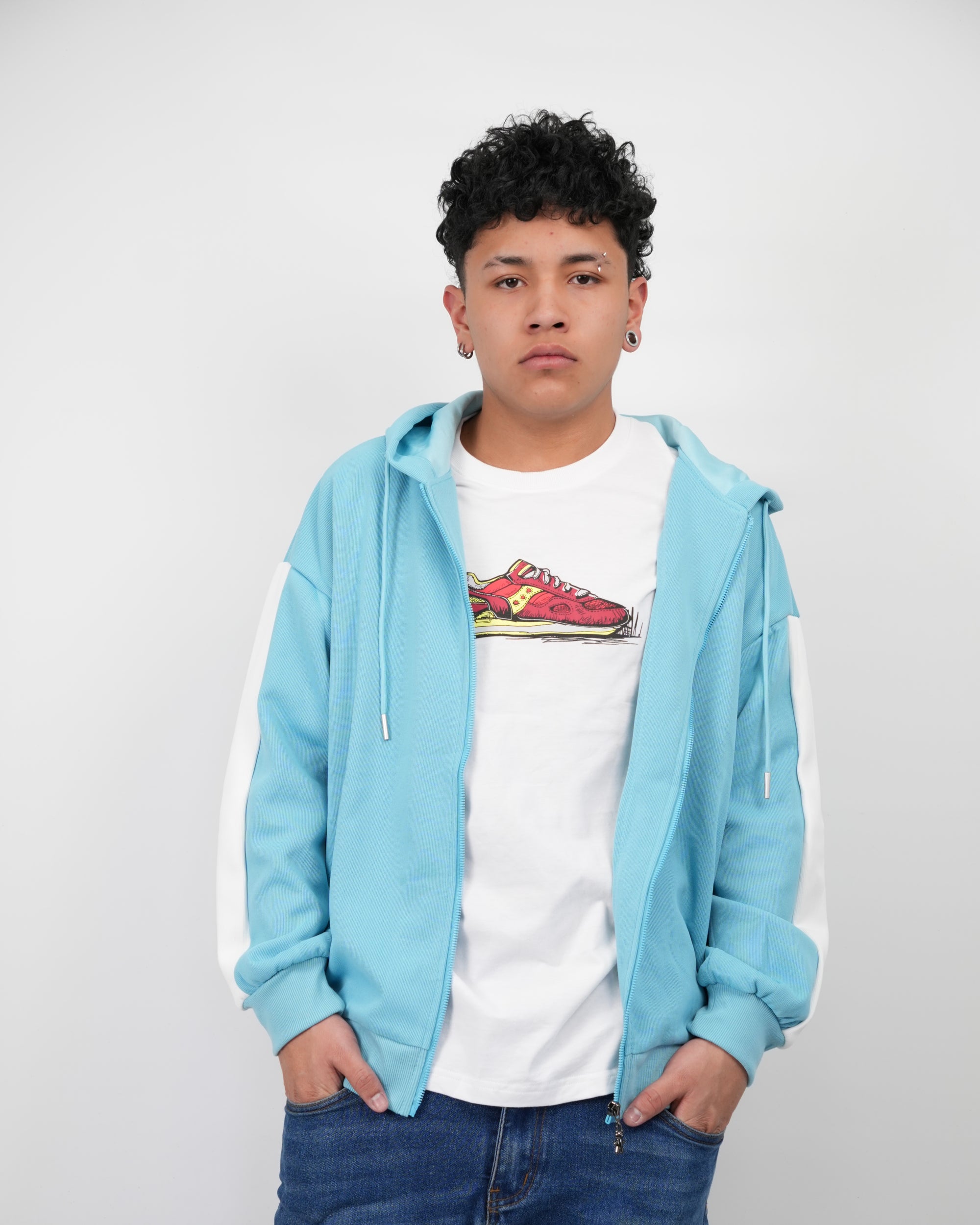 CHAQUETA SA186 AZUL