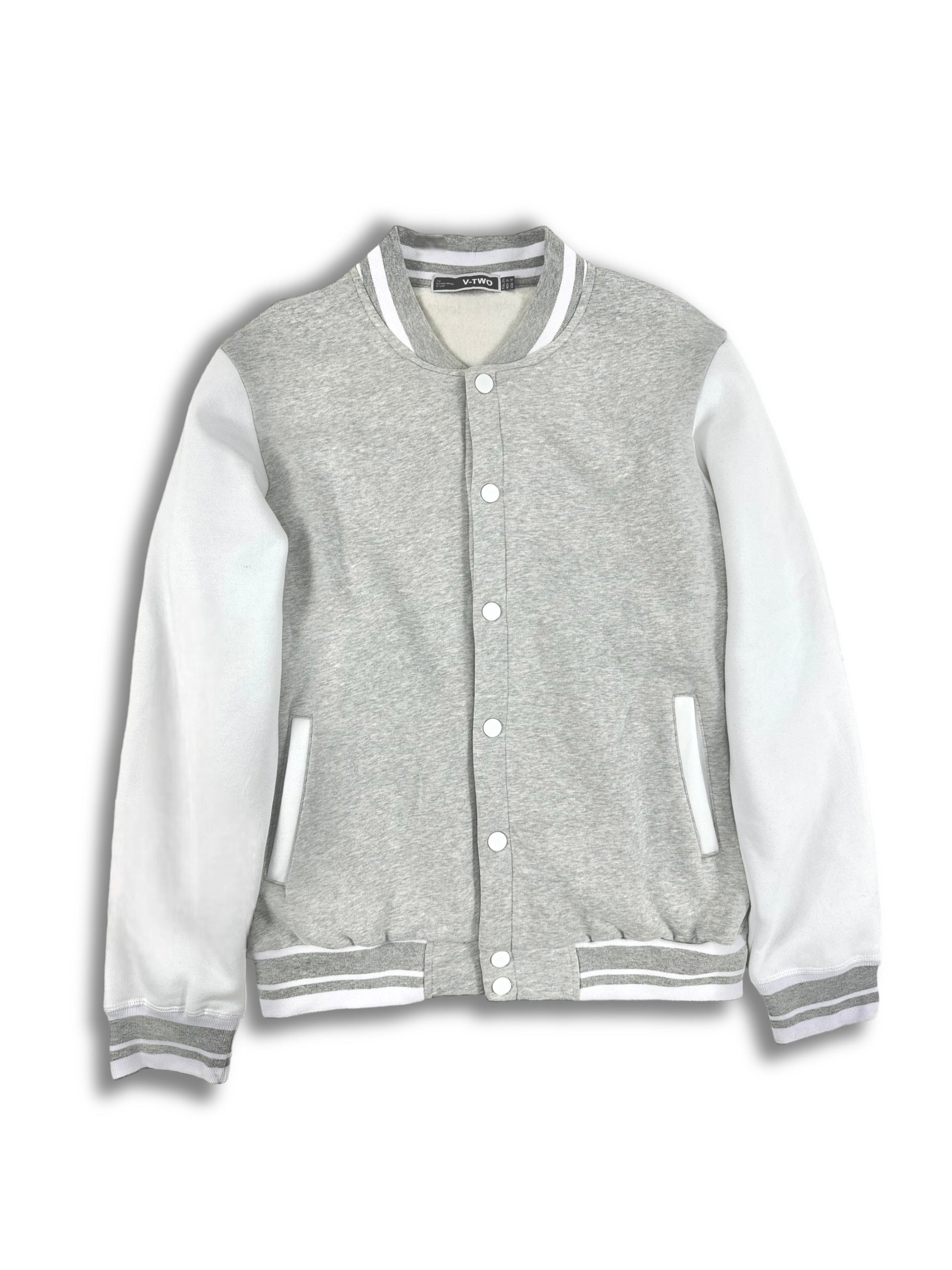 BEISBOLERA SA102 GRIS/BLANCO