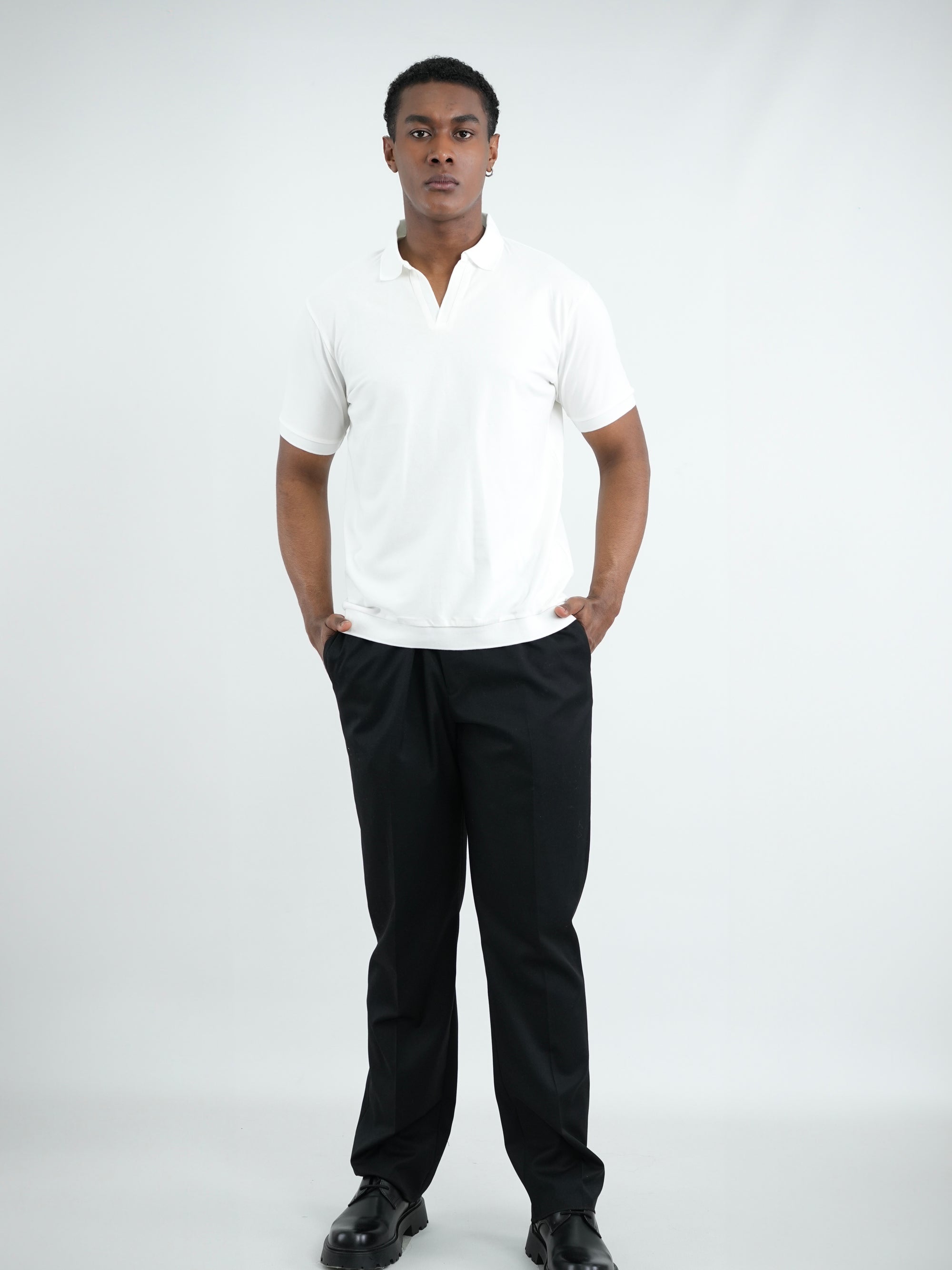 CAMISA HOMBRE CAP007  BLANCO